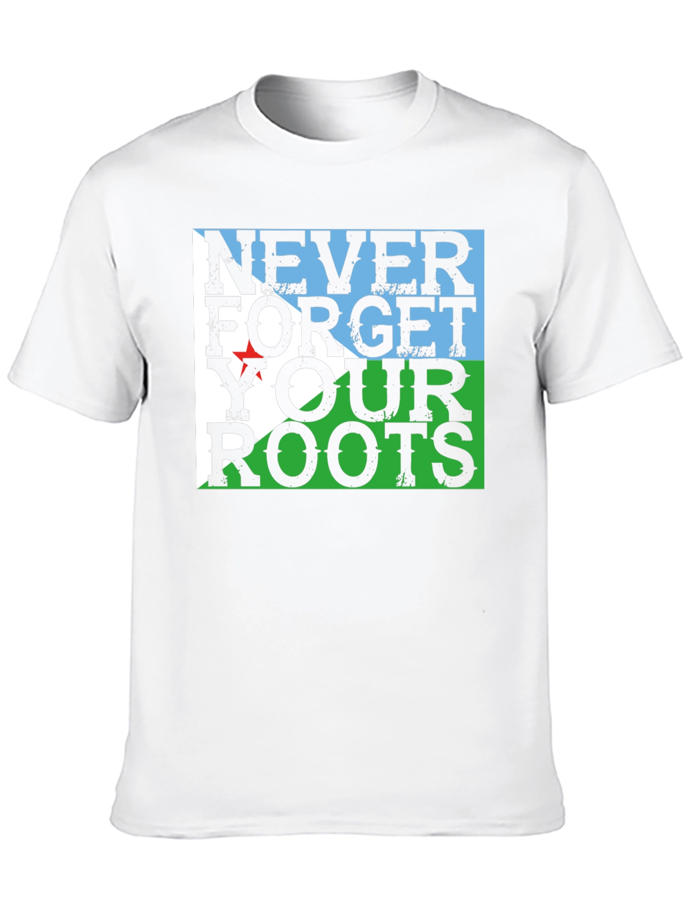 Never Forget Your Roots Flag Graphic Tee