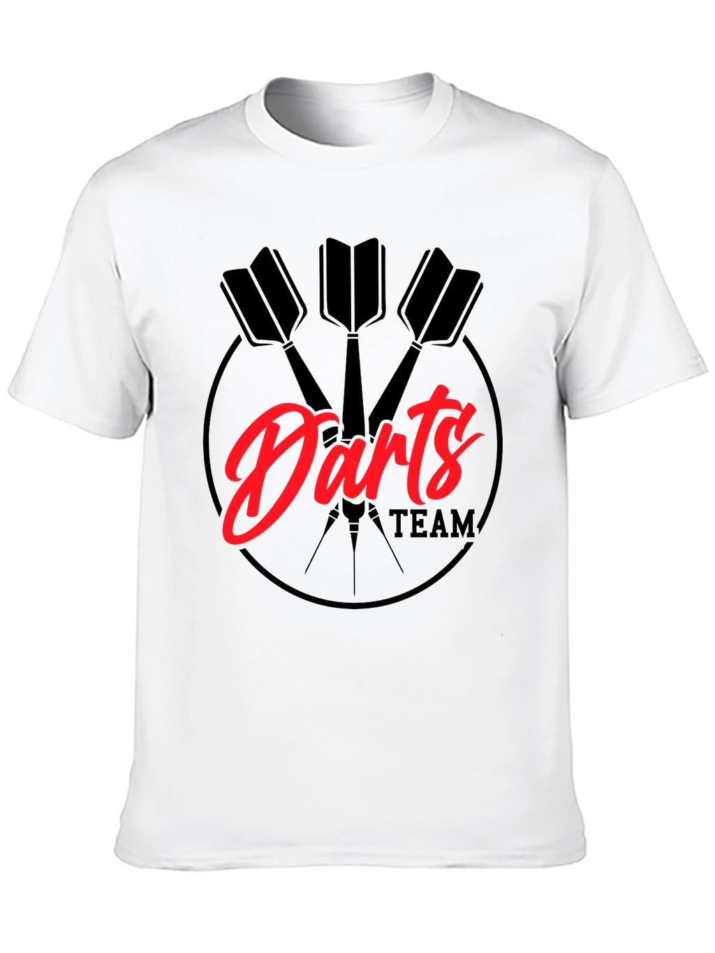 Darts Team Graphic Tee - Black
