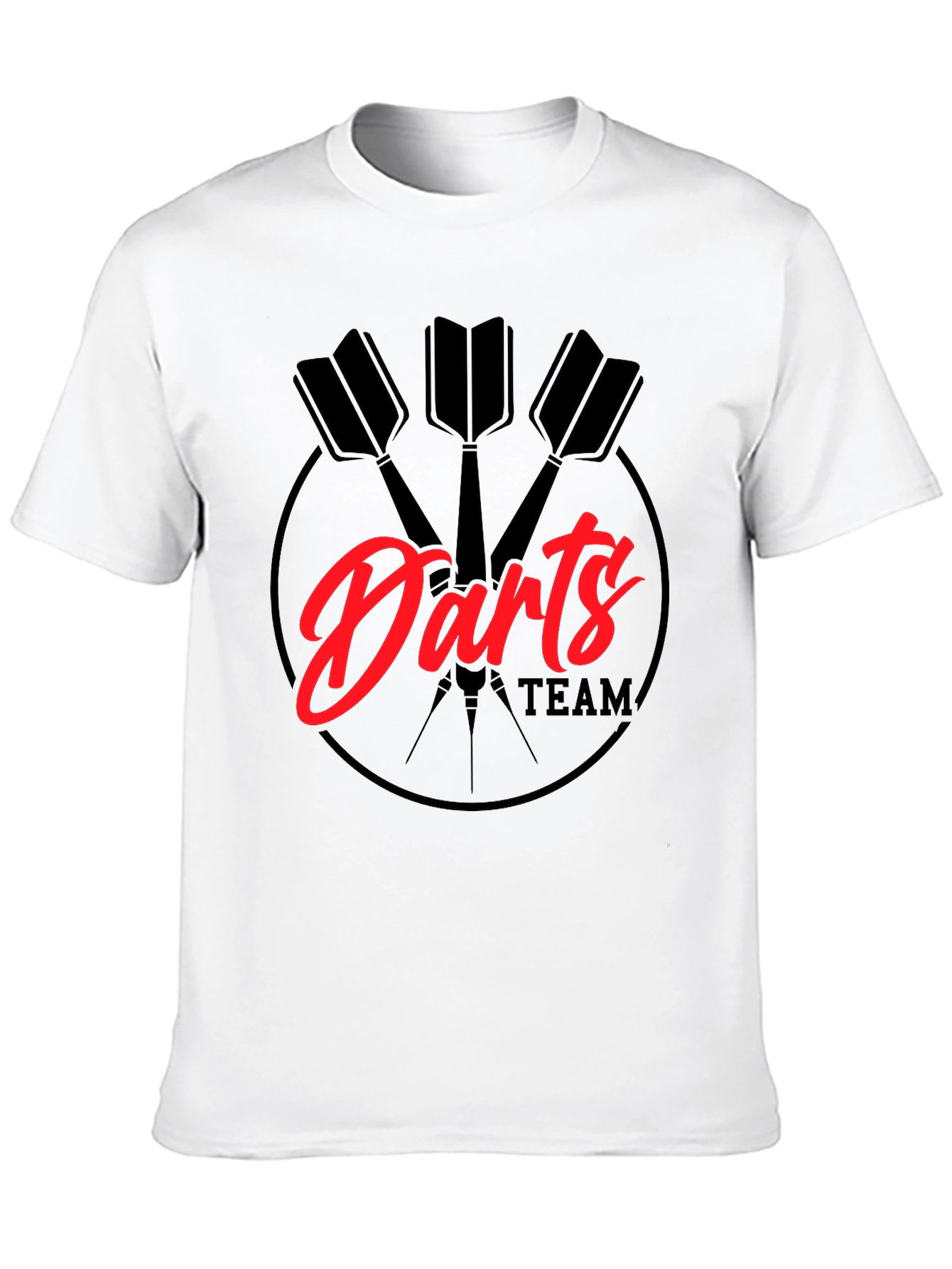 Darts Team Graphic Tee - Black