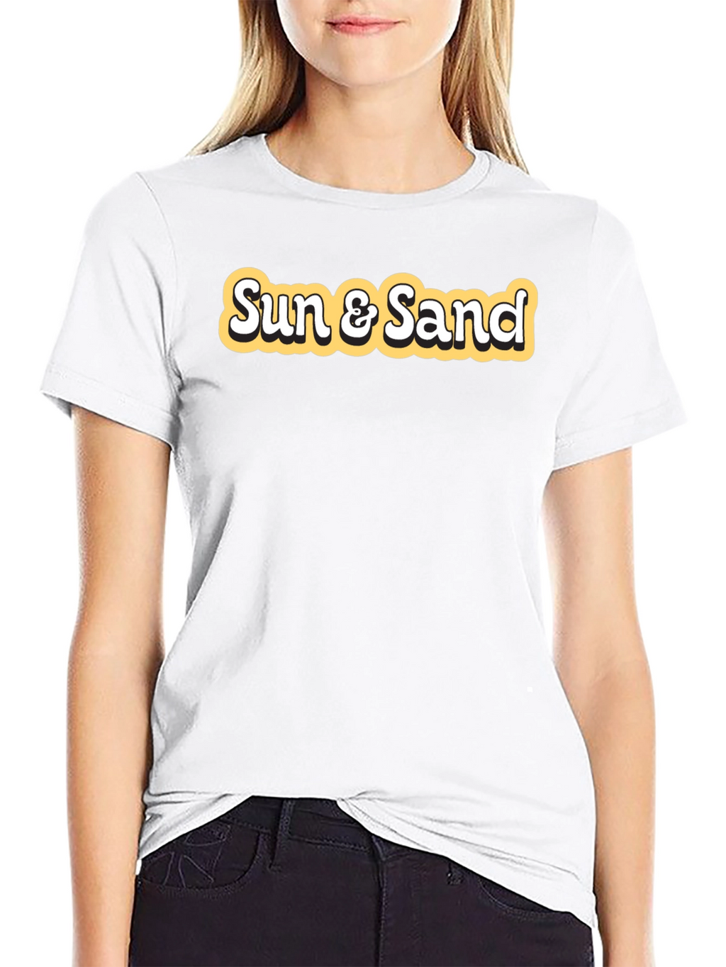 Sun & Sand Graphic Tee - Retro Style