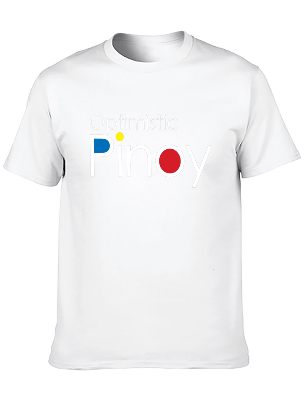 Optimistic Pinoy Graphic T-Shirt - Black