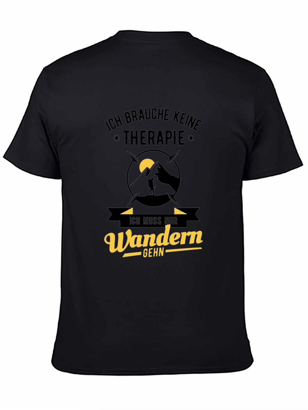 Hiking Therapy T-Shirt - Wanderlust Design