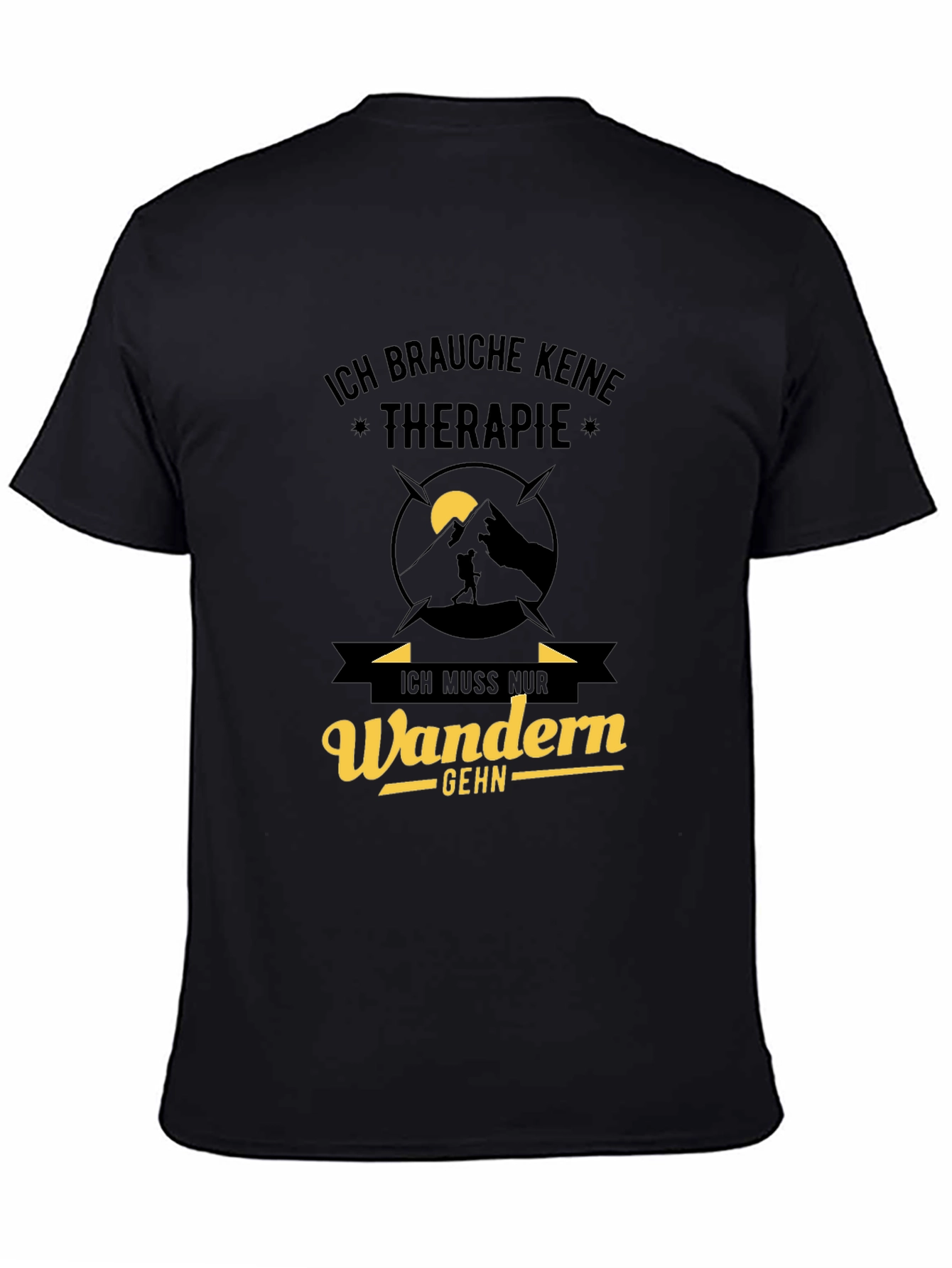 Hiking Therapy T-Shirt - Wanderlust Design