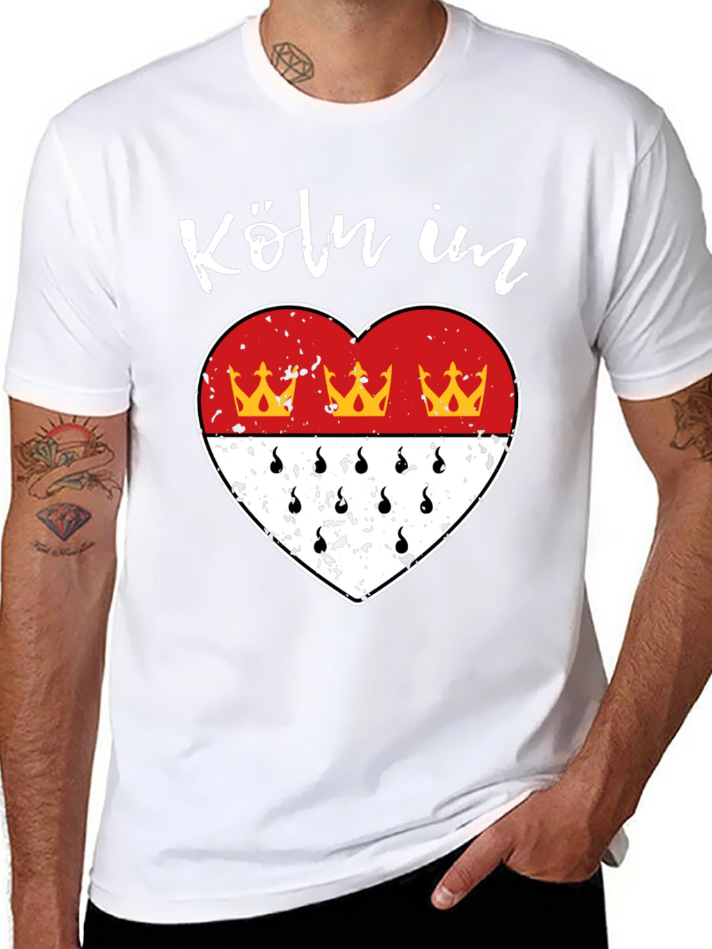 Köln Im Herzen T-Shirt Cologne Pride Tee