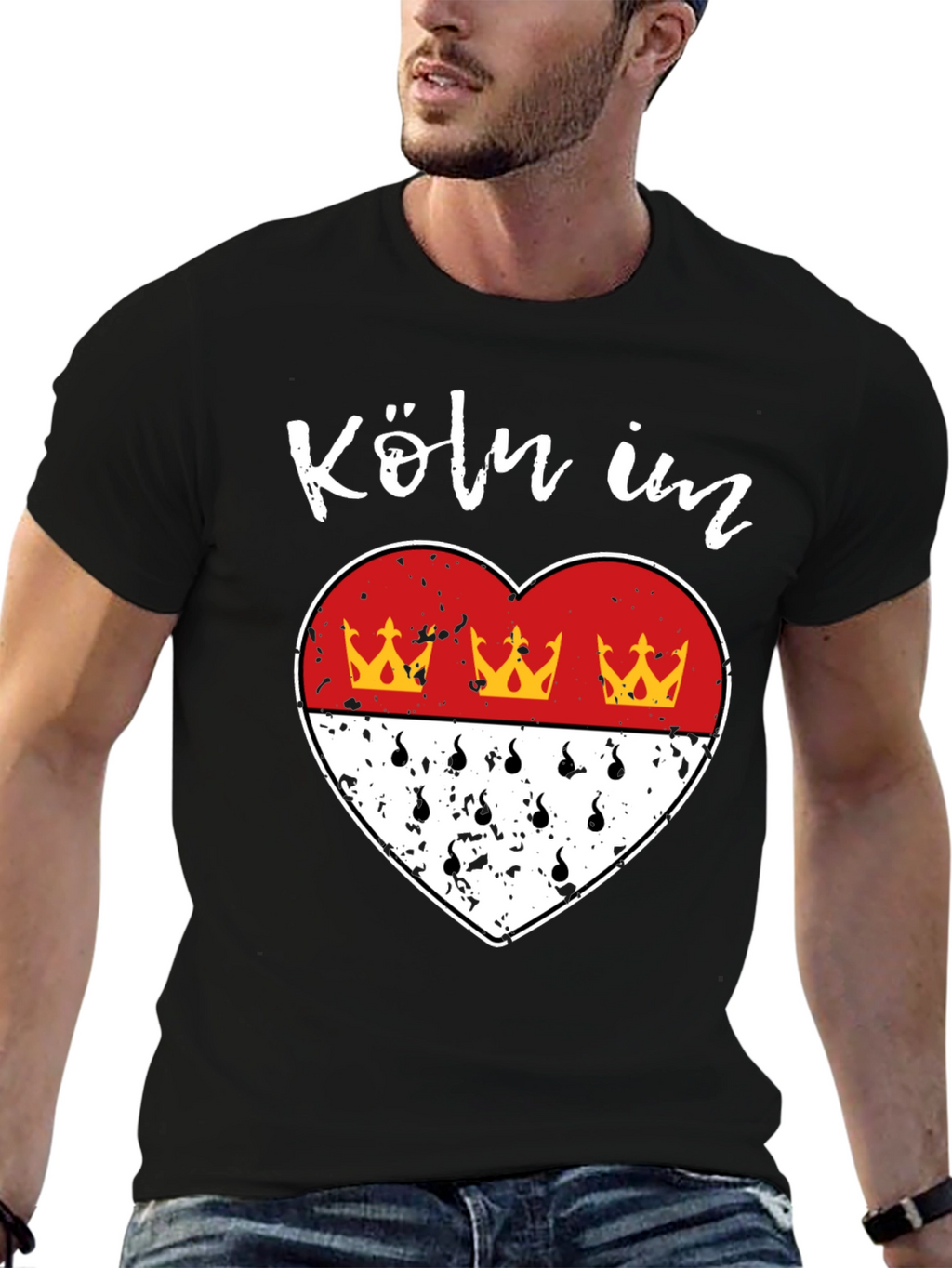 Köln Im Herzen T-Shirt Cologne Pride Tee