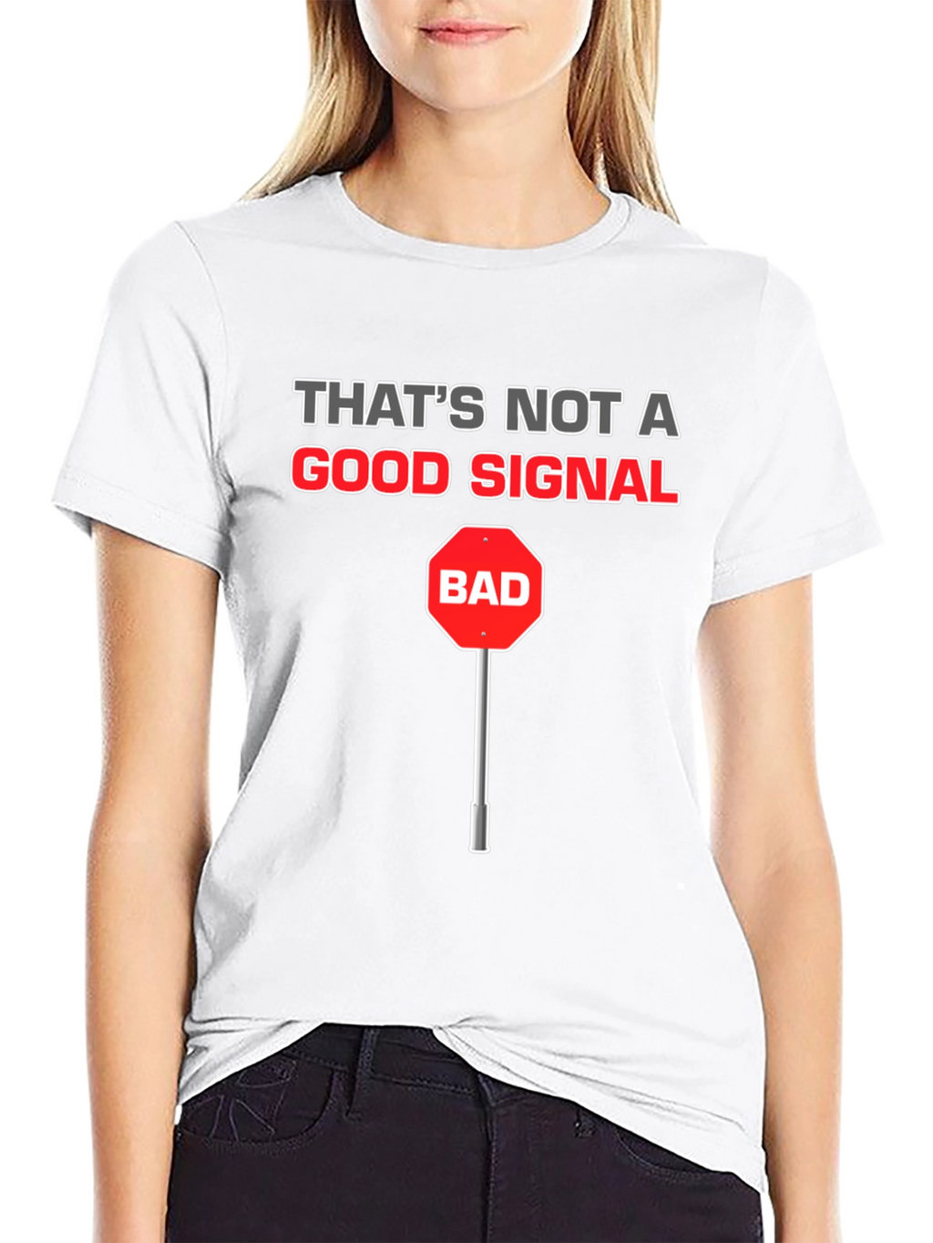 Funny Bad Signal T-Shirt