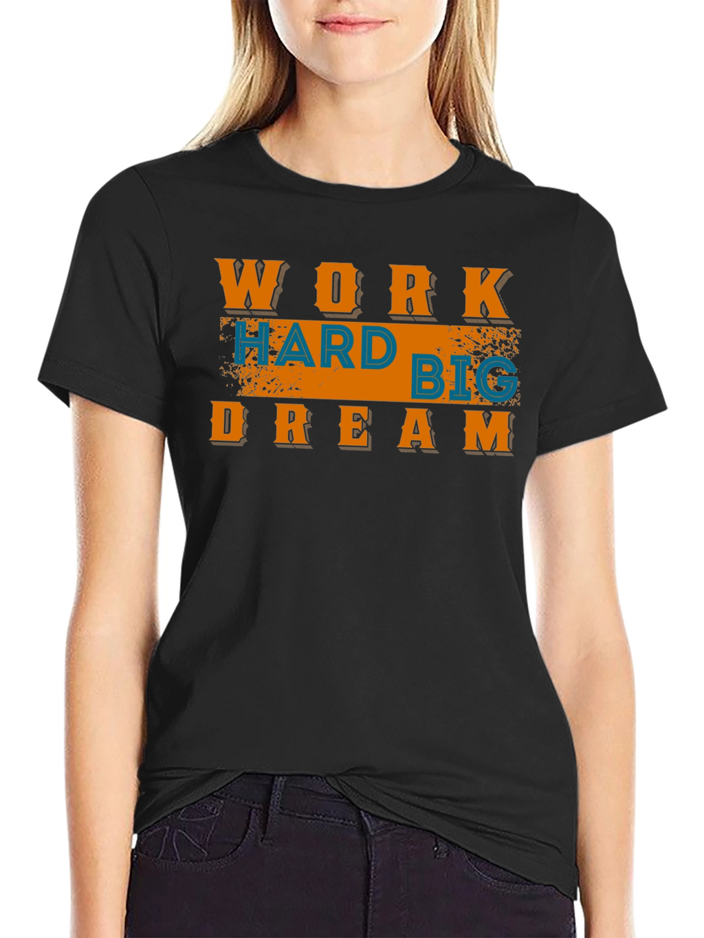 Work Hard Dream Big Graphic Tee