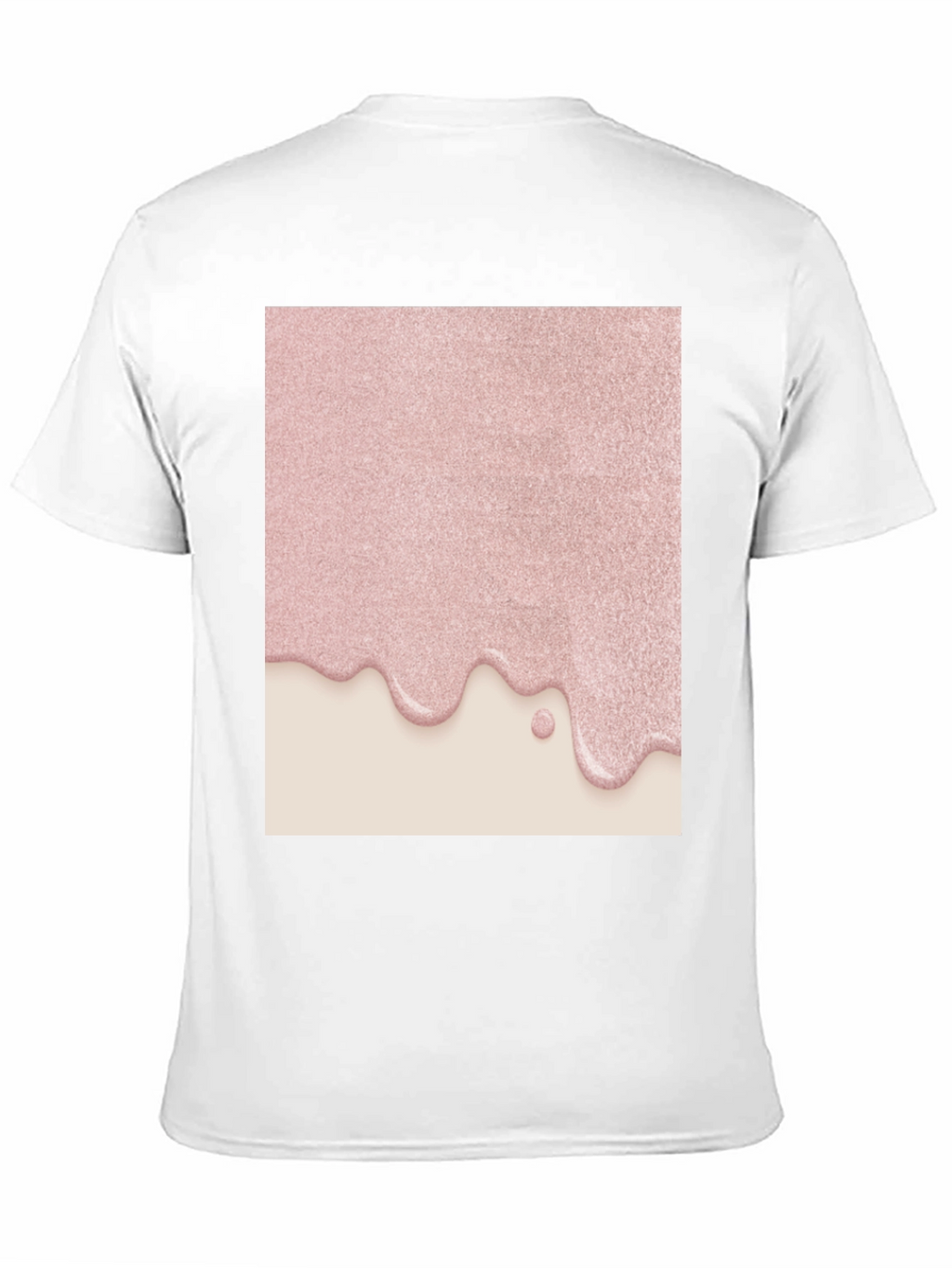 Pink Drip Graphic Tee - Modern Stylish Design