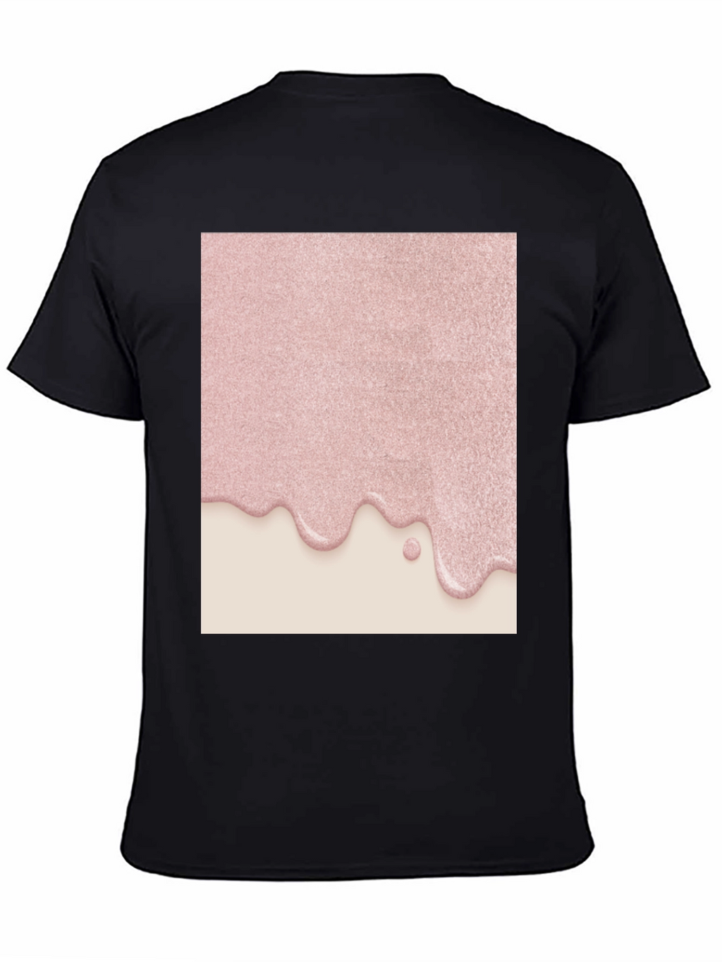 Pink Drip Graphic Tee - Modern Stylish Design