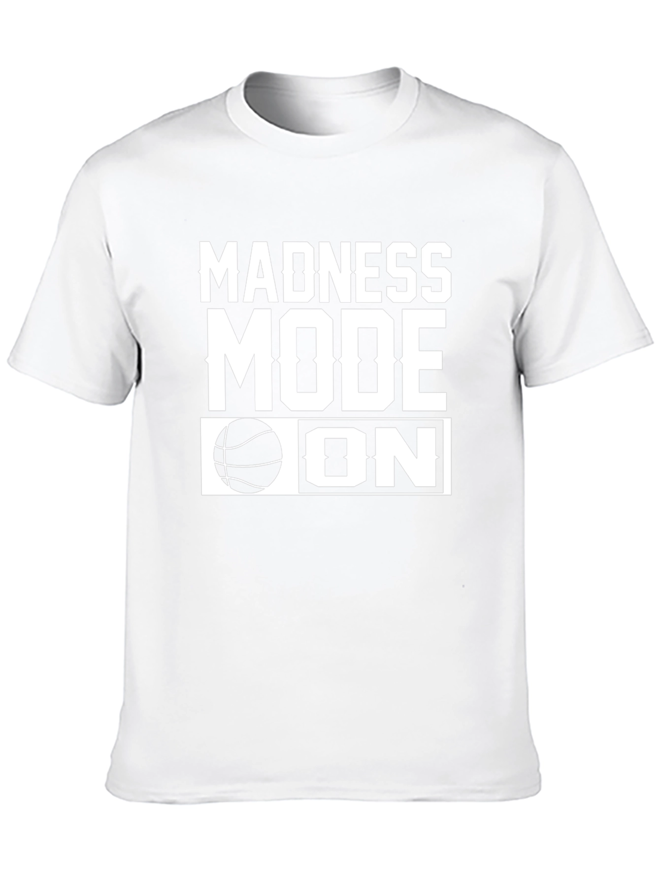 Madness Mode On Basketball Graphic Tee