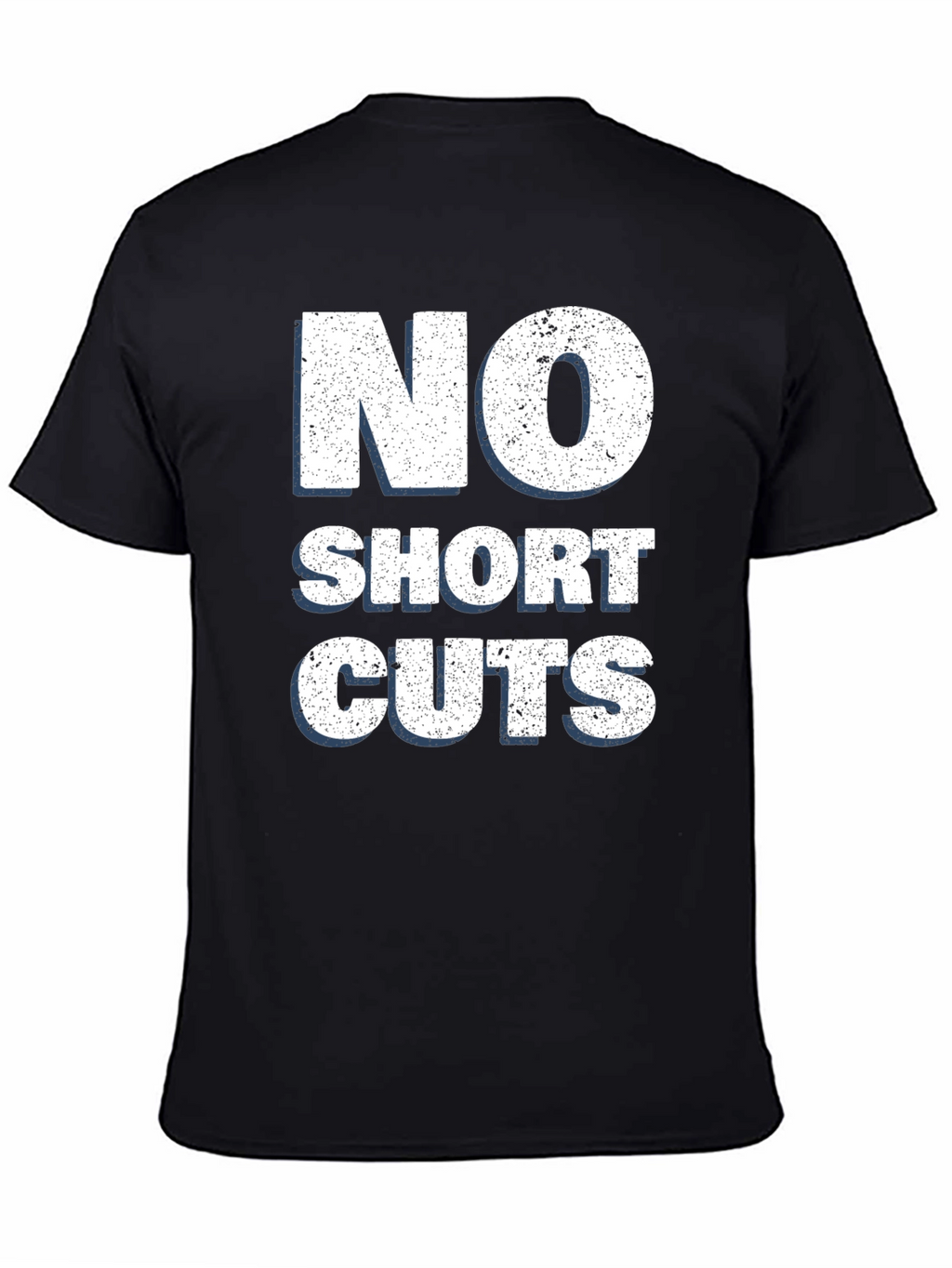 No Shortcuts Graphic Tee - Mens Black T-Shirt