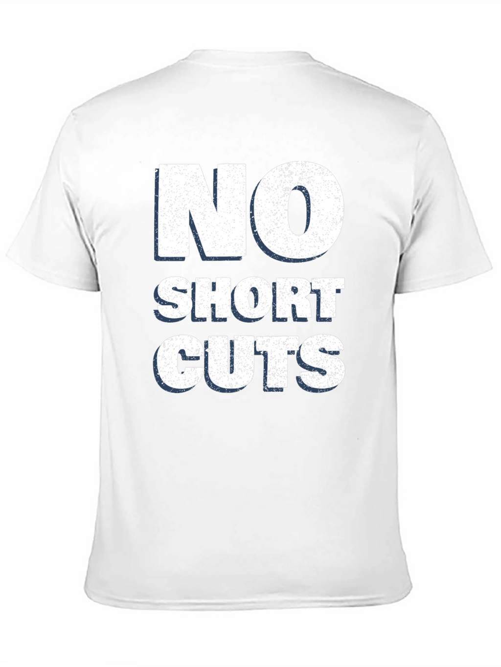 No Shortcuts Graphic Tee - Mens Black T-Shirt