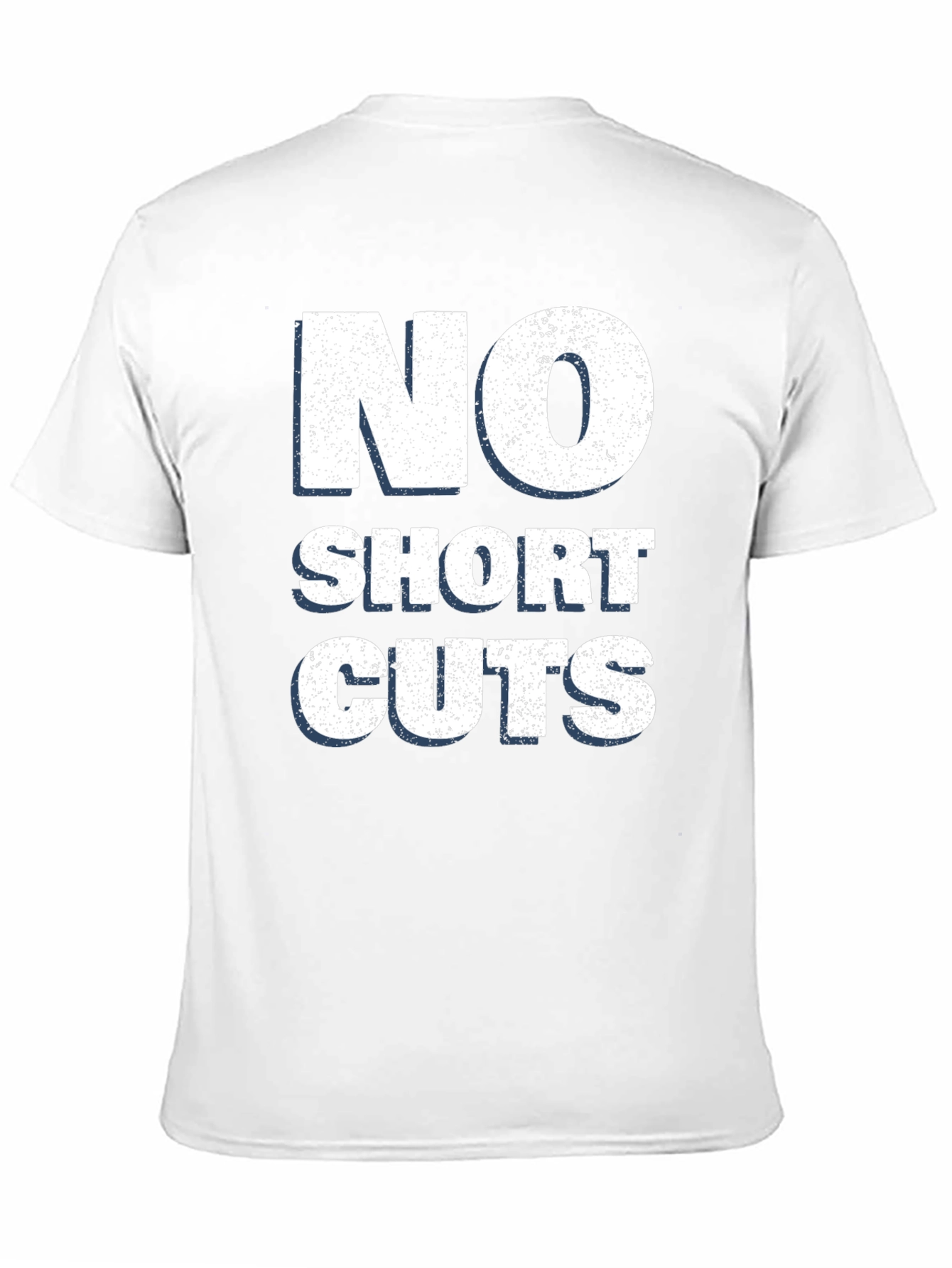 No Shortcuts Graphic Tee - Mens Black T-Shirt