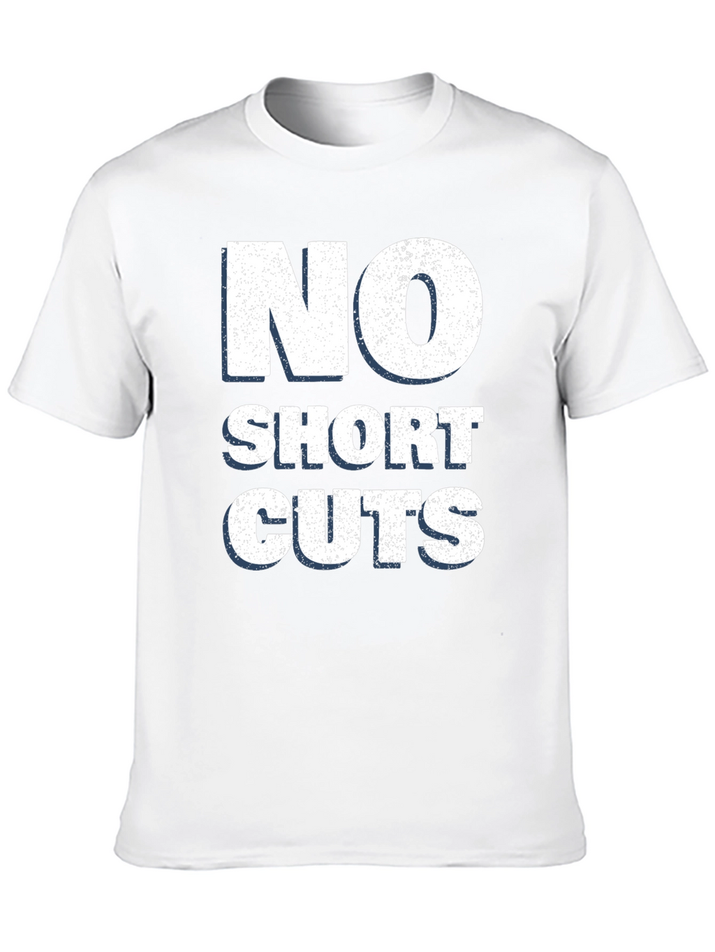 No Shortcuts Graphic Tee - Mens Black T-Shirt