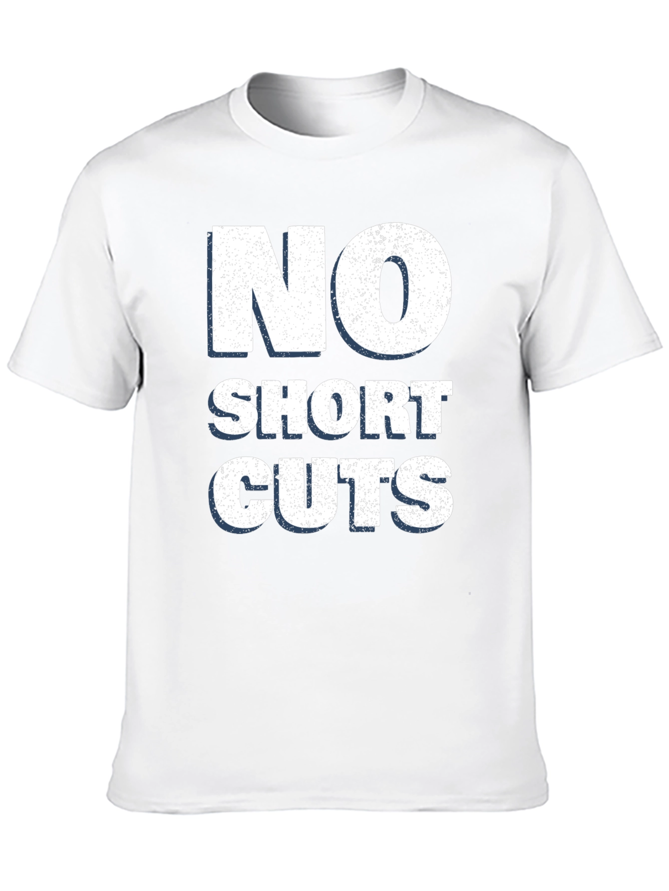 No Shortcuts Graphic Tee - Mens Black T-Shirt