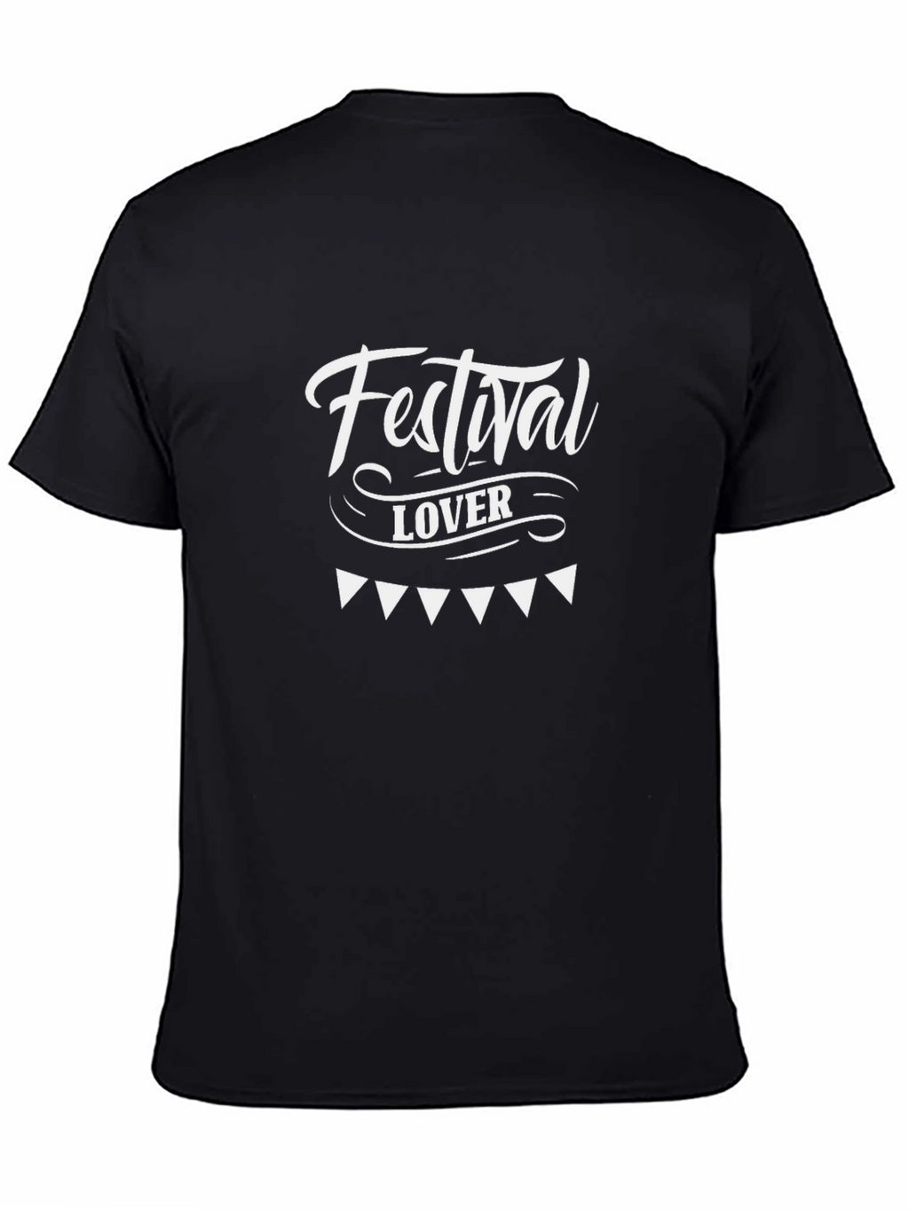 Festival Lover Black T-Shirt