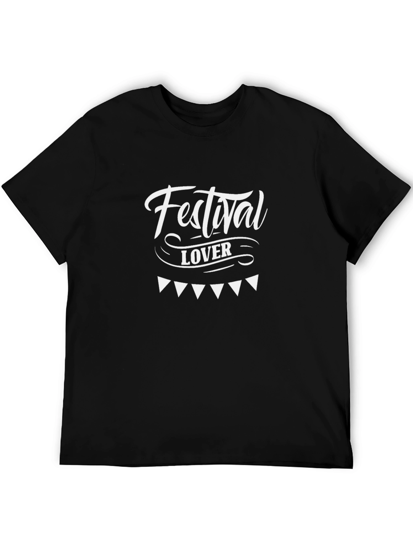Festival Lover Black T-Shirt