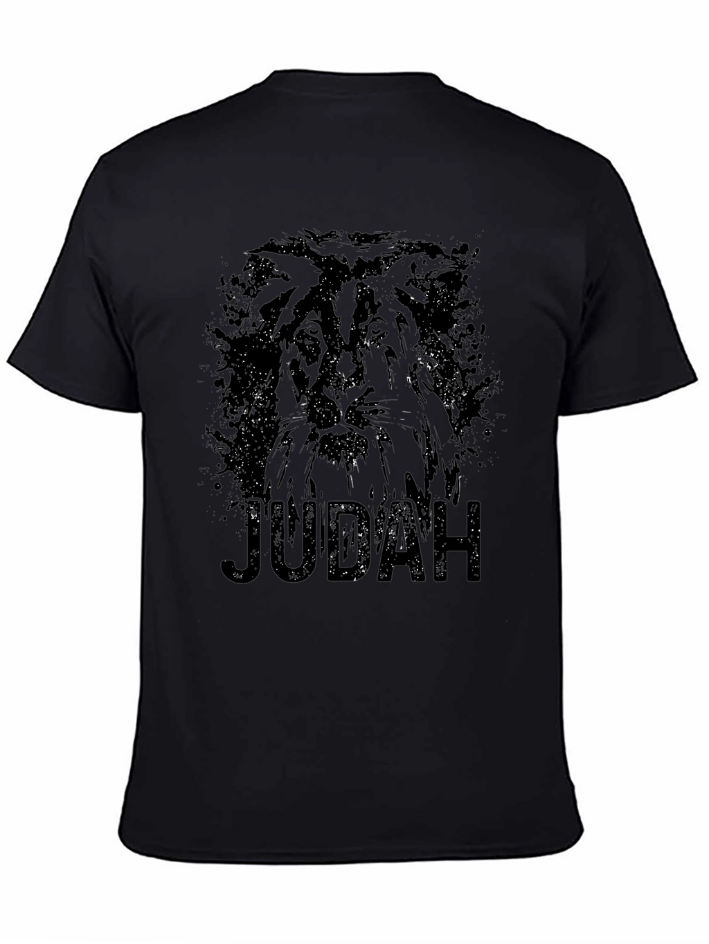 Judah Lion Graphic Tee - Black Mens T-Shirt