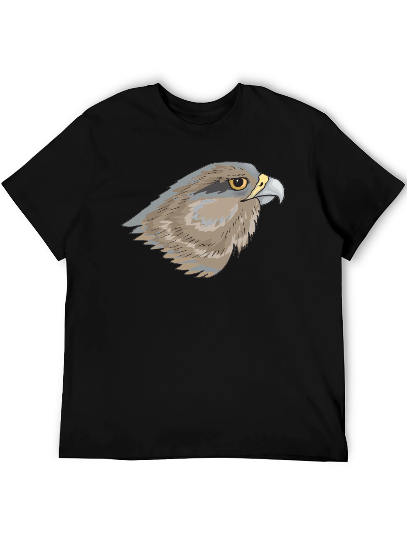 Cool Falcon Graphic T-Shirt - Black