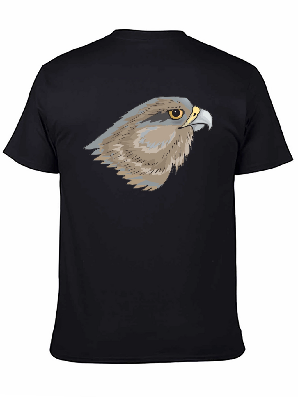 Cool Falcon Graphic T-Shirt - Black