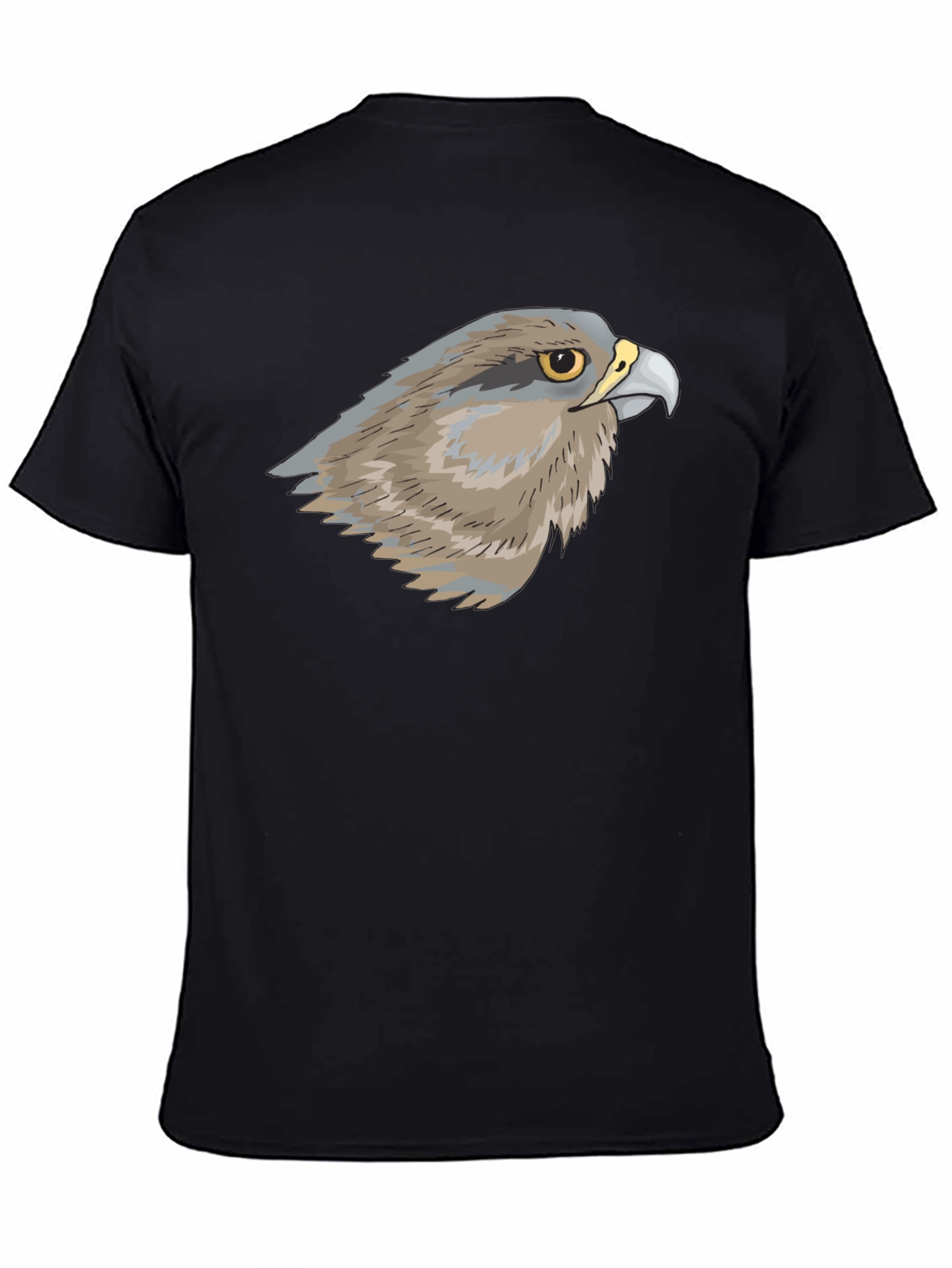 Cool Falcon Graphic T-Shirt - Black