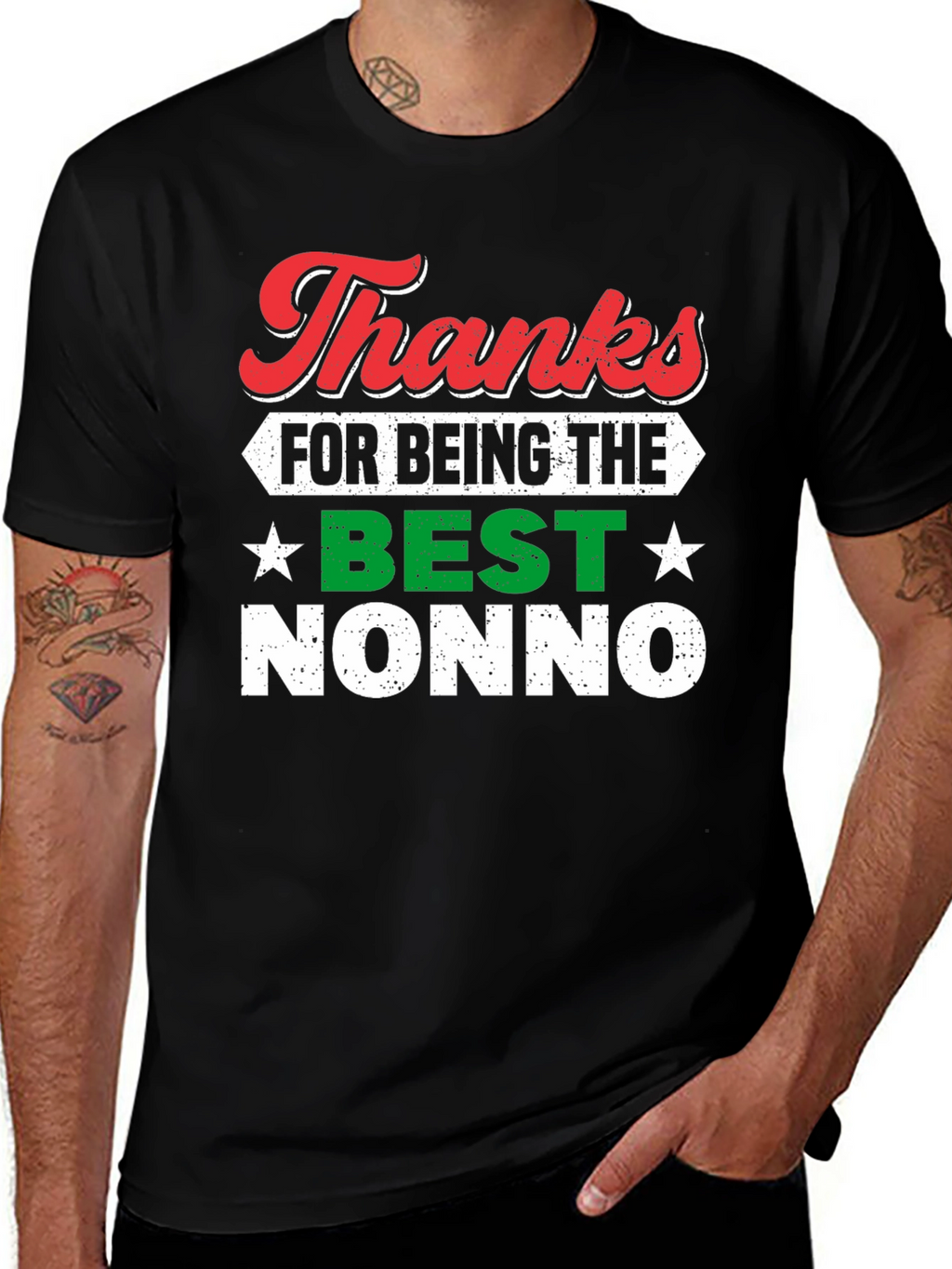 Best Nonno T-Shirt - Thanks Grandpa!