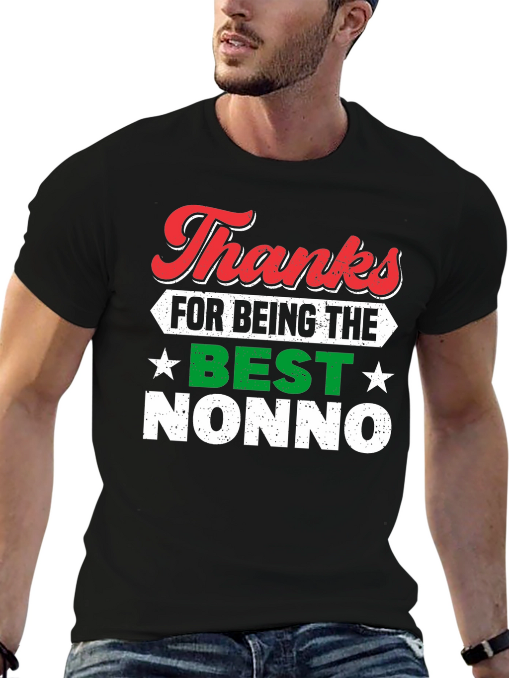 Best Nonno T-Shirt - Thanks Grandpa!