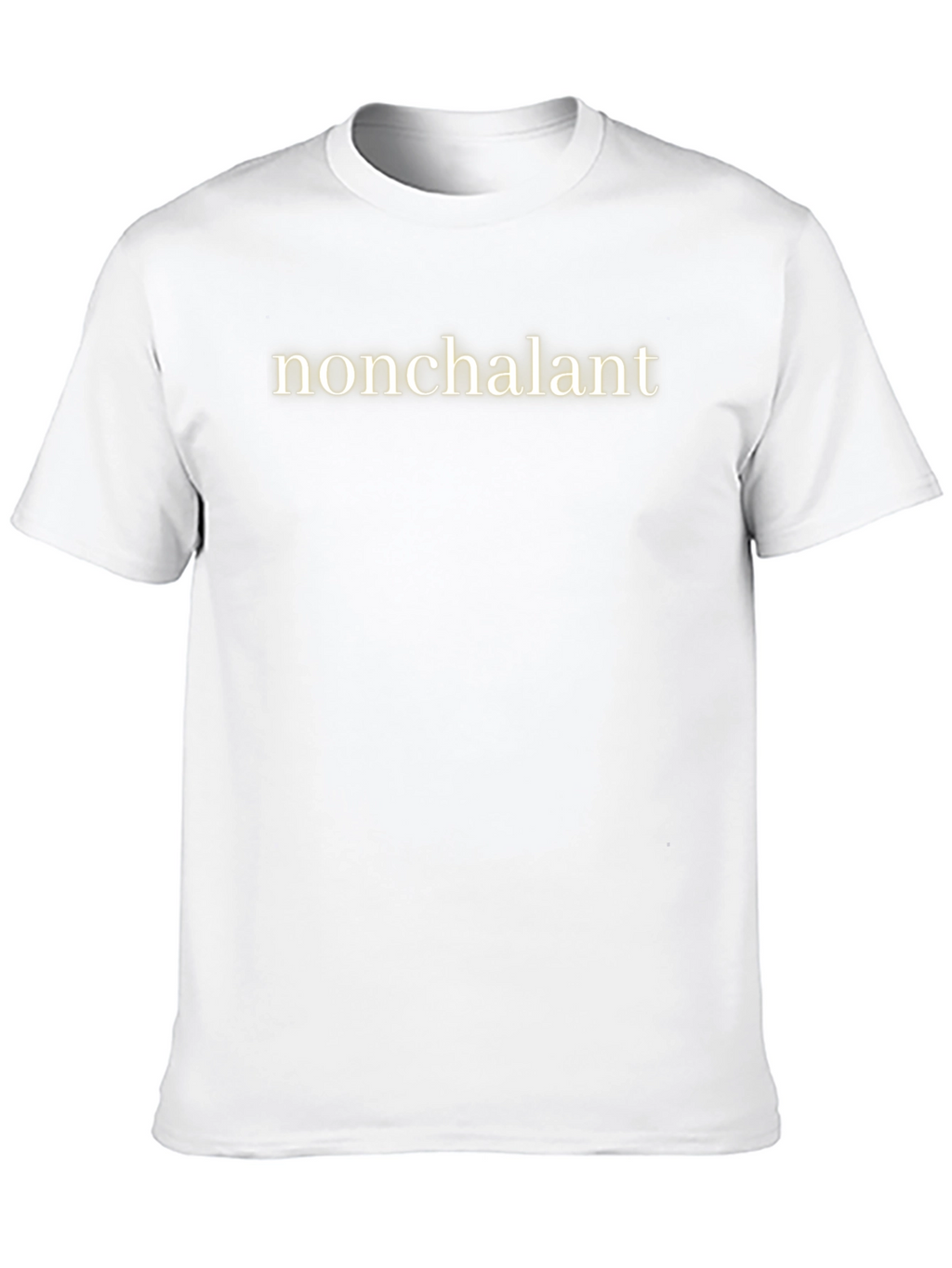Nonchalant Graphic Tee - Cool Casual Style