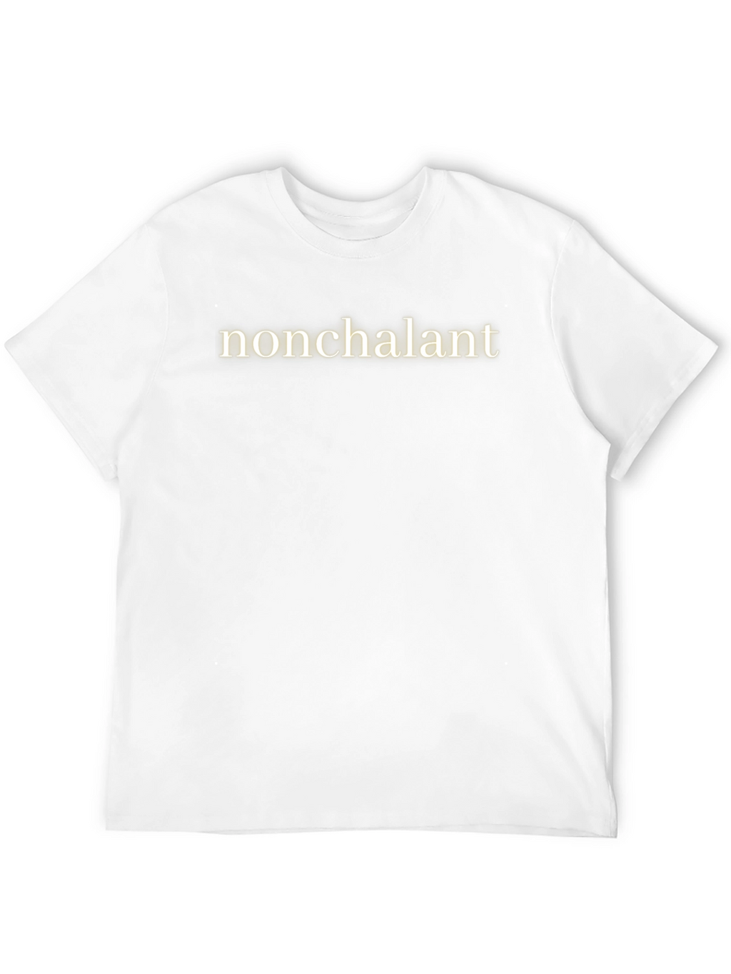Nonchalant Graphic Tee - Cool Casual Style