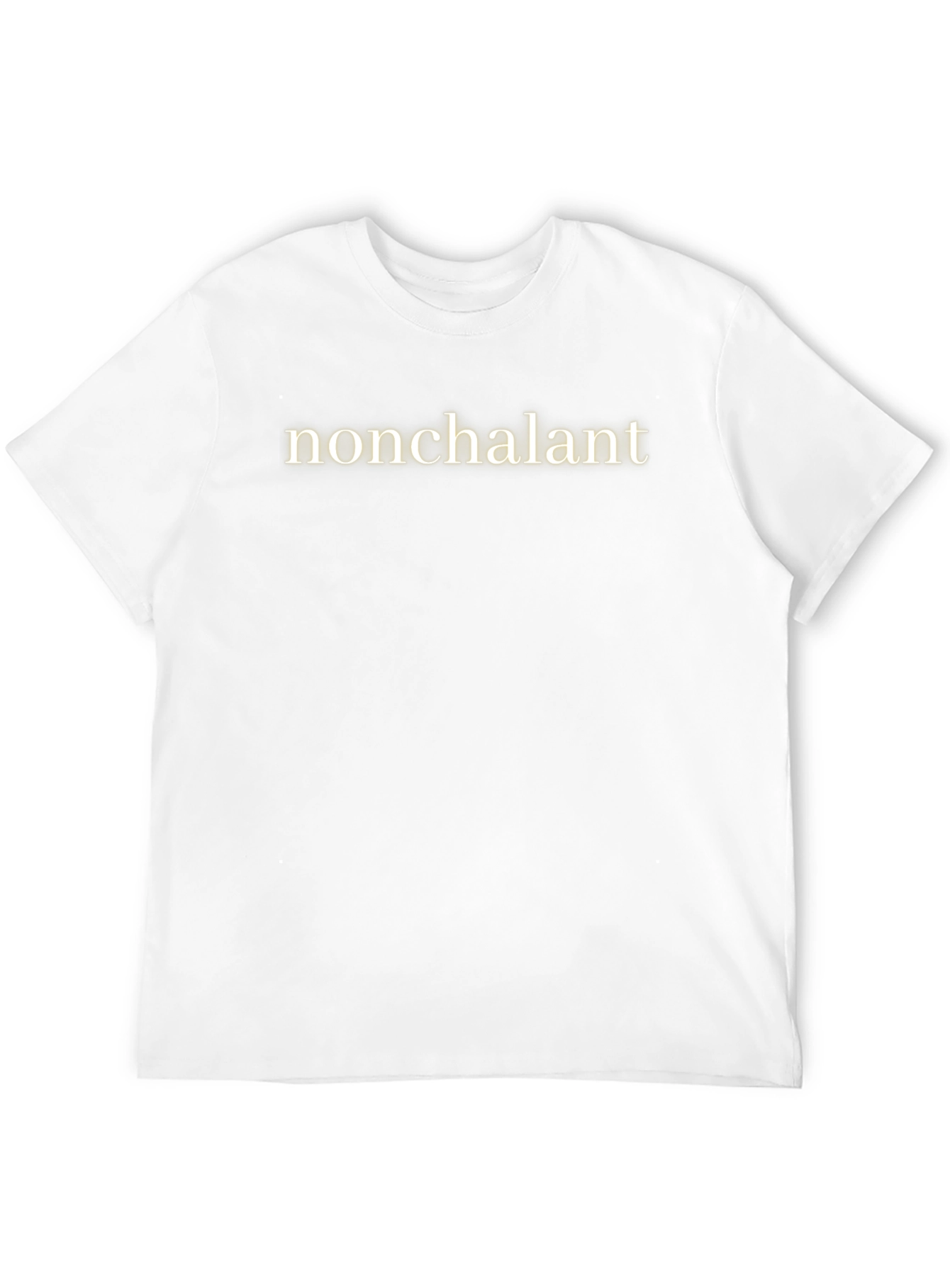 Nonchalant Graphic Tee - Cool Casual Style