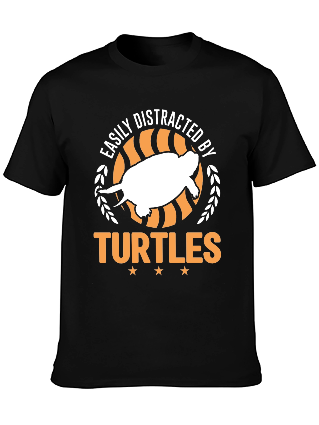 Easily Distracted By Turtles Graphic T-Shirt