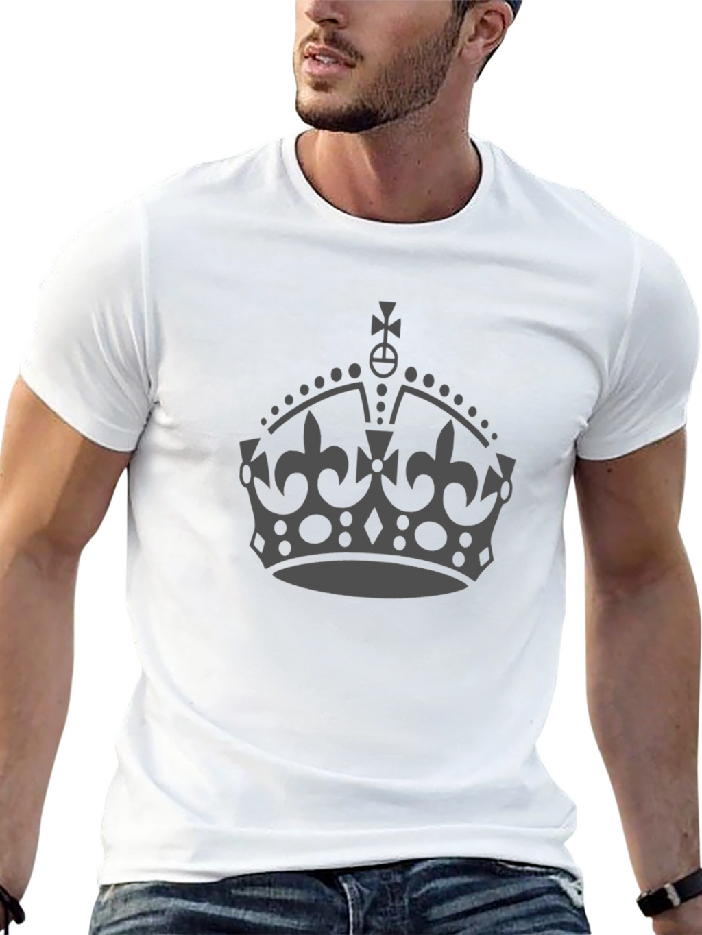 King Crown Graphic Tee - Classic Design T-Shirt