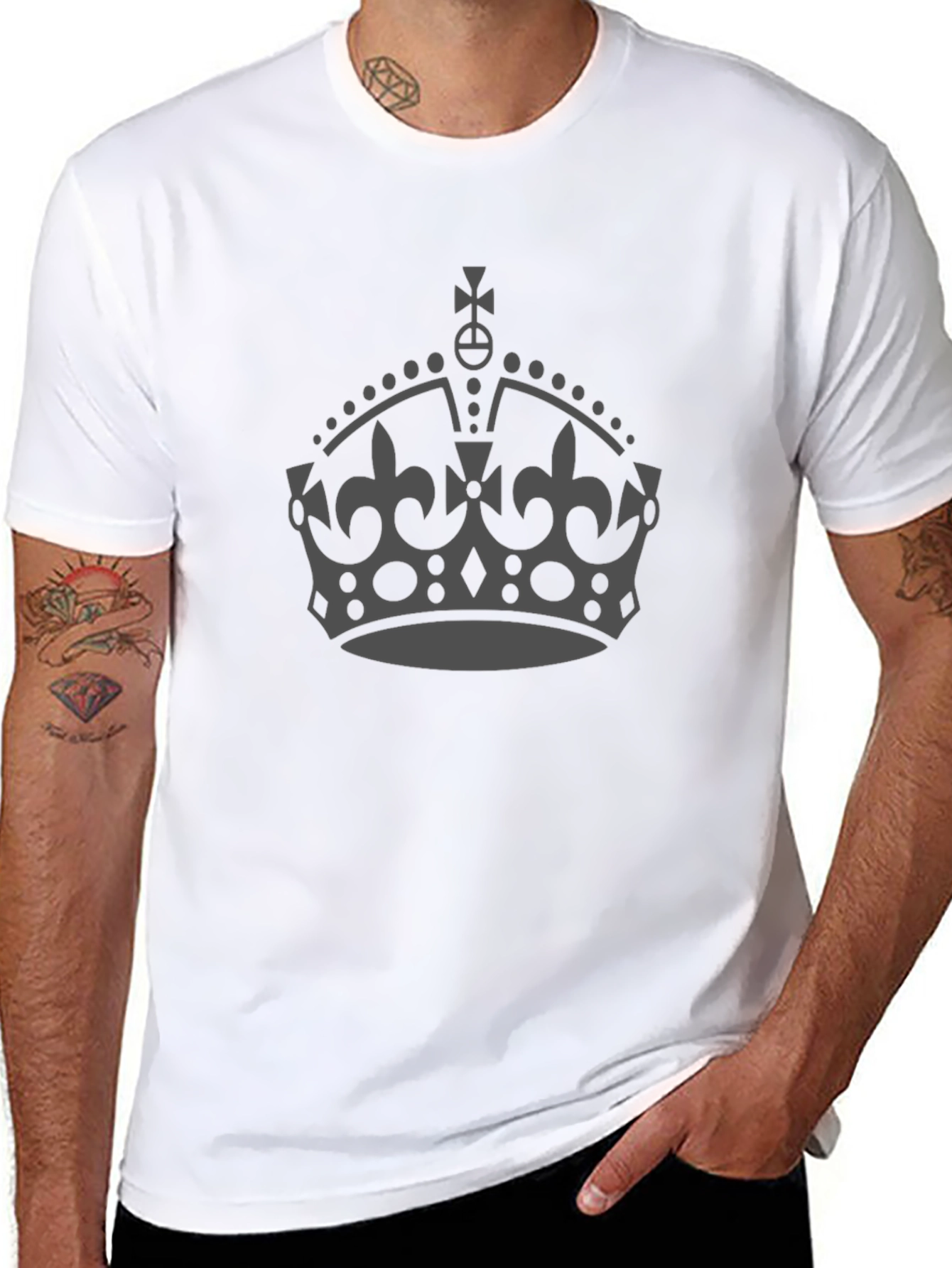 King Crown Graphic Tee - Classic Design T-Shirt