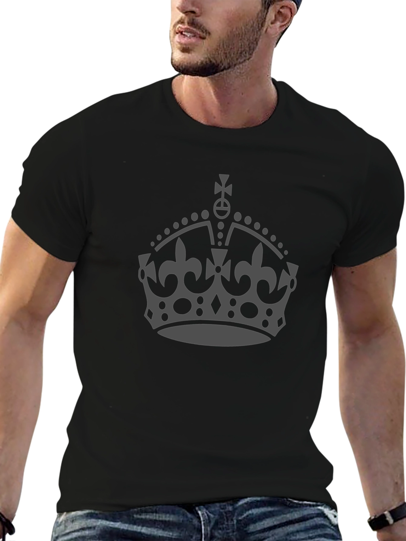 King Crown Graphic Tee - Classic Design T-Shirt
