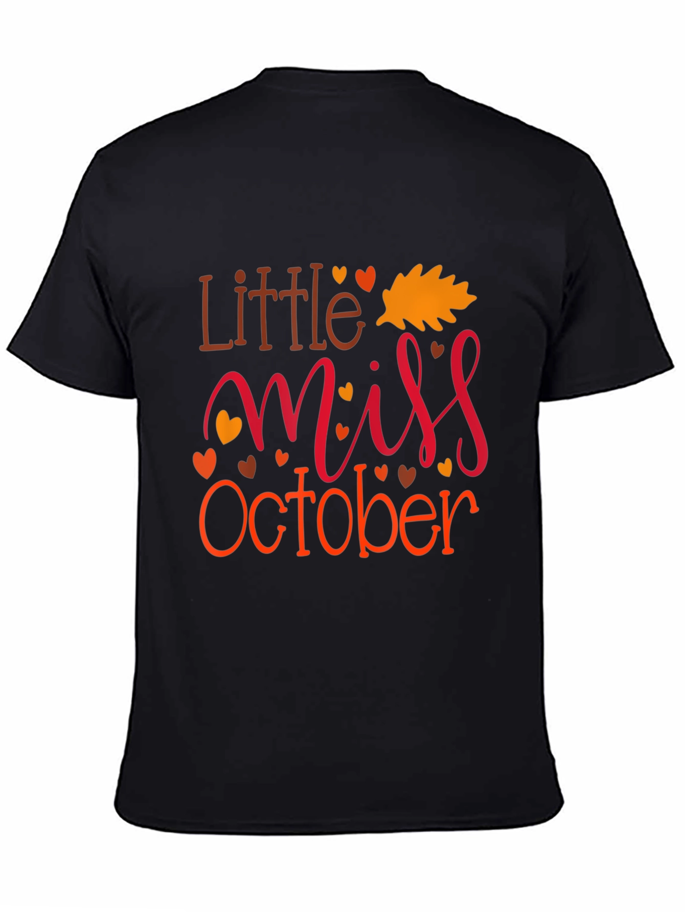 Little Miss October Graphic Tee