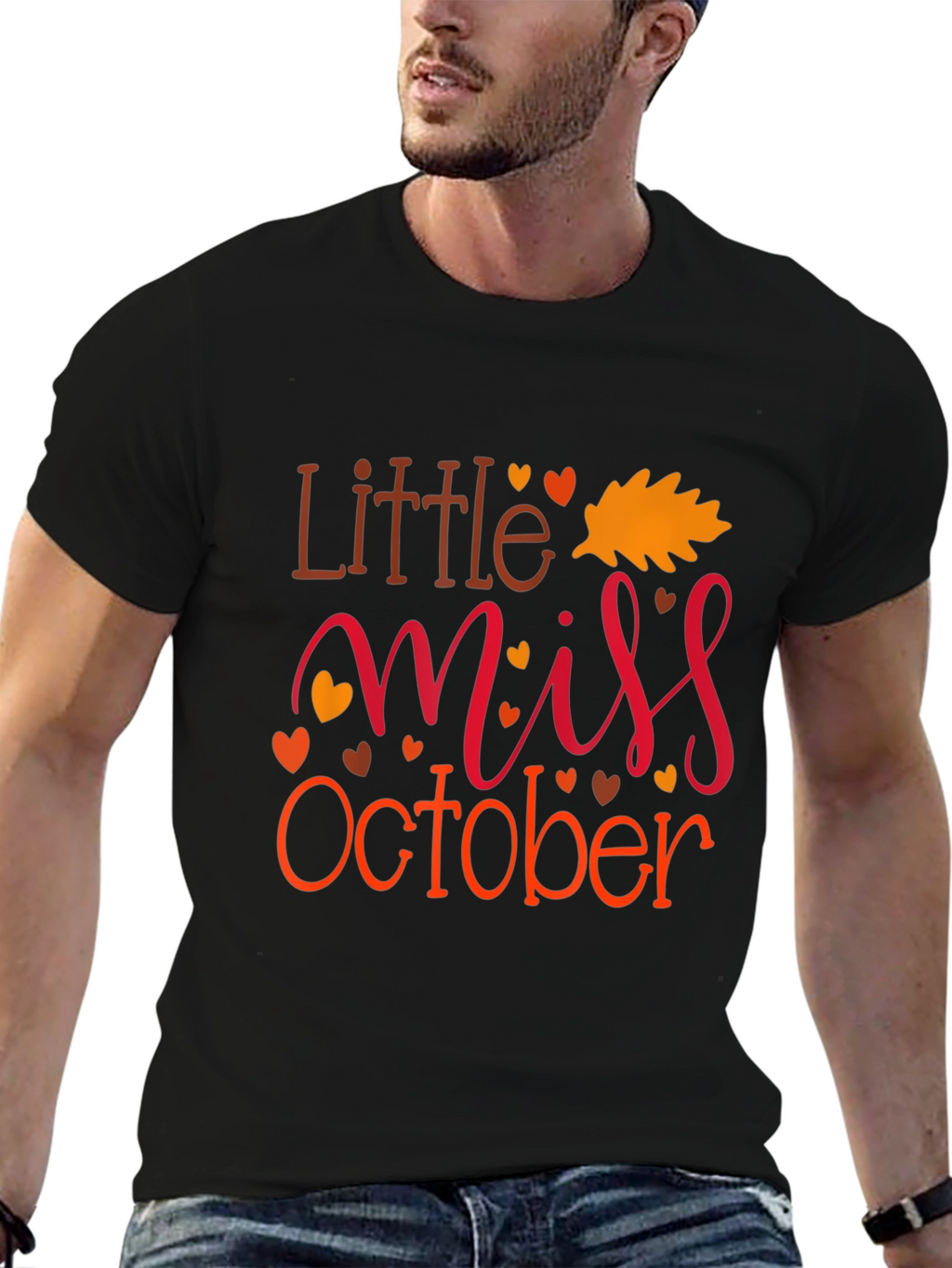 Little Miss October Graphic Tee