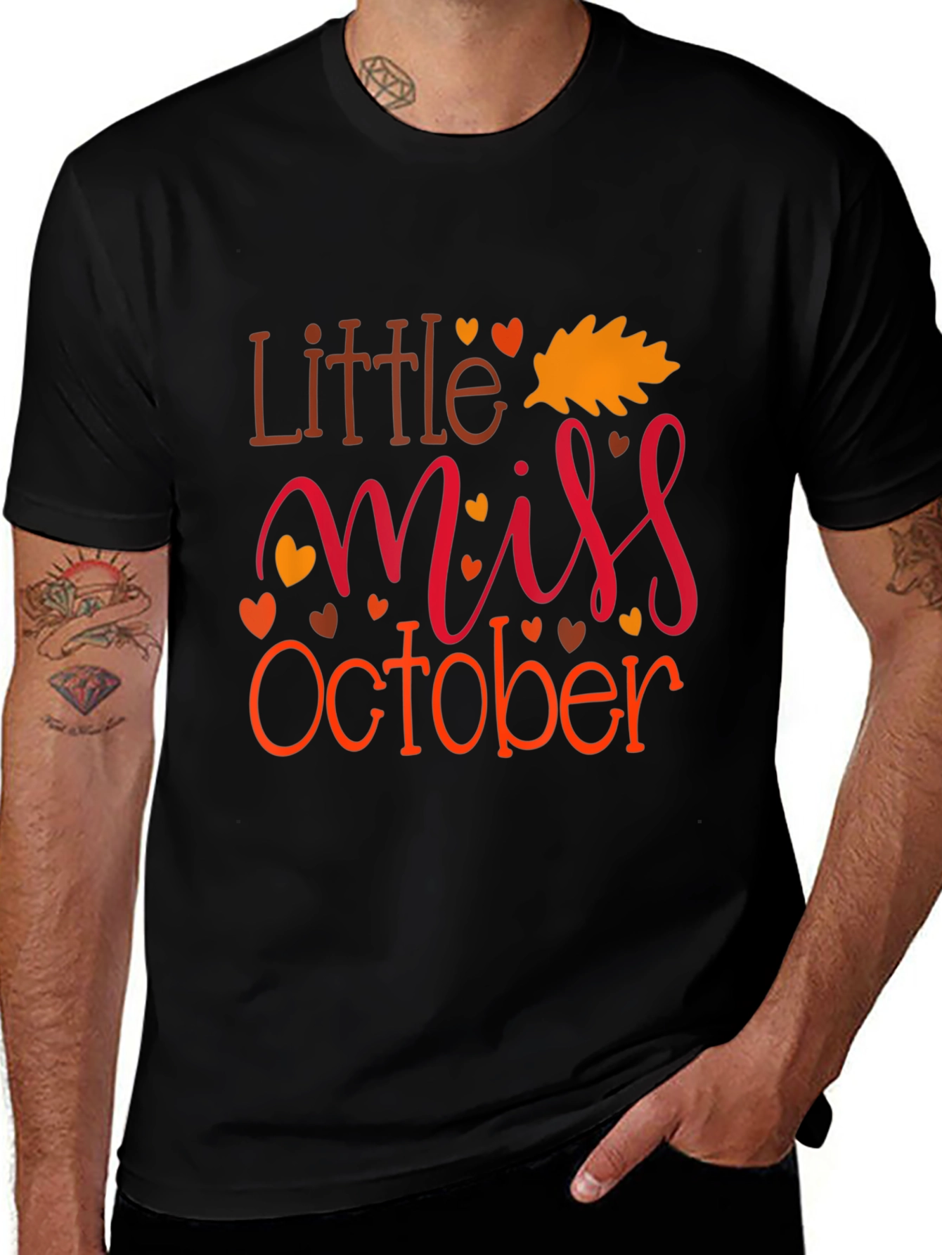 Little Miss October Graphic Tee