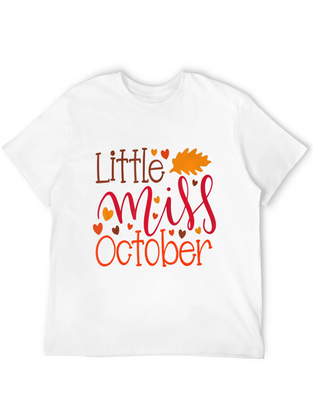 Little Miss October Graphic Tee