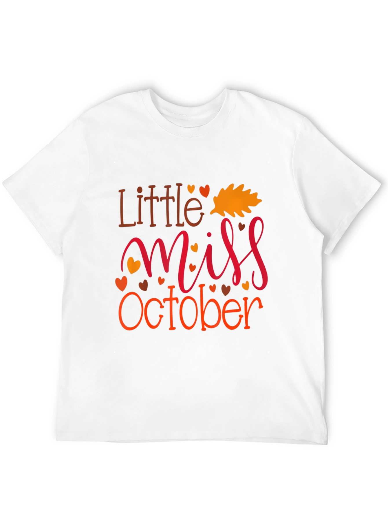 Little Miss October Graphic Tee