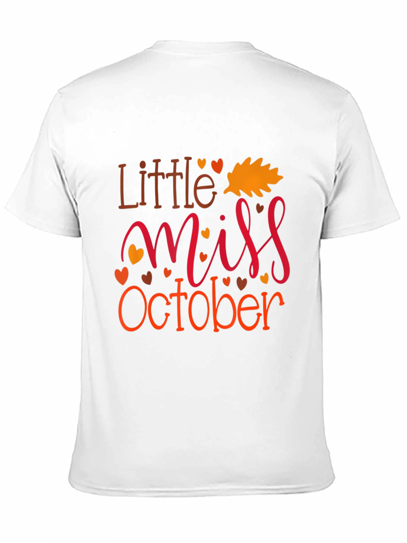 Little Miss October Graphic Tee