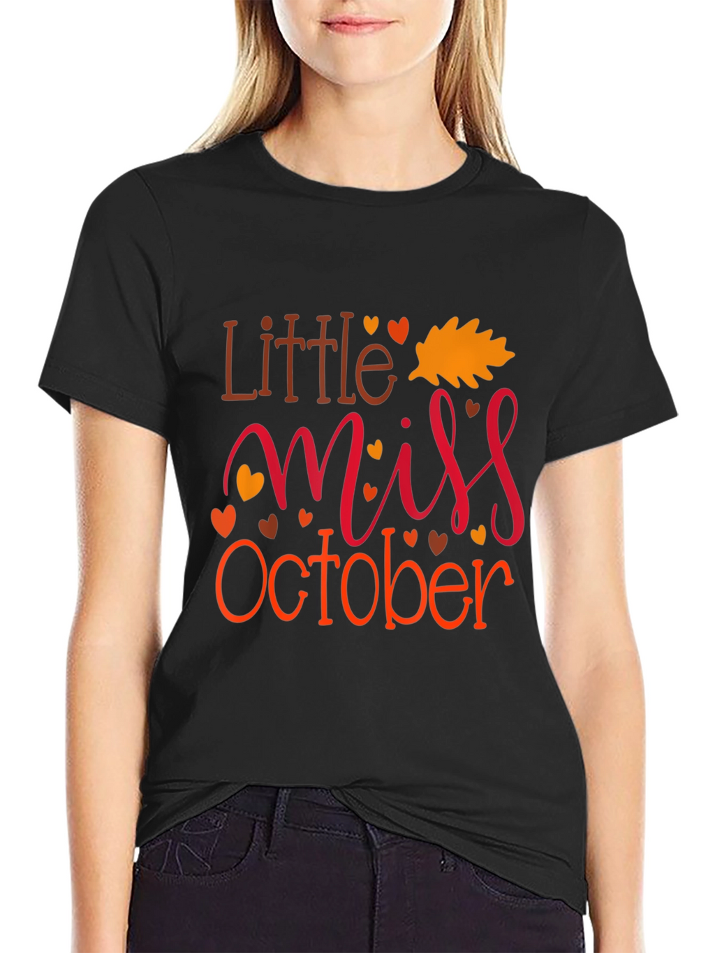 Little Miss October Graphic Tee