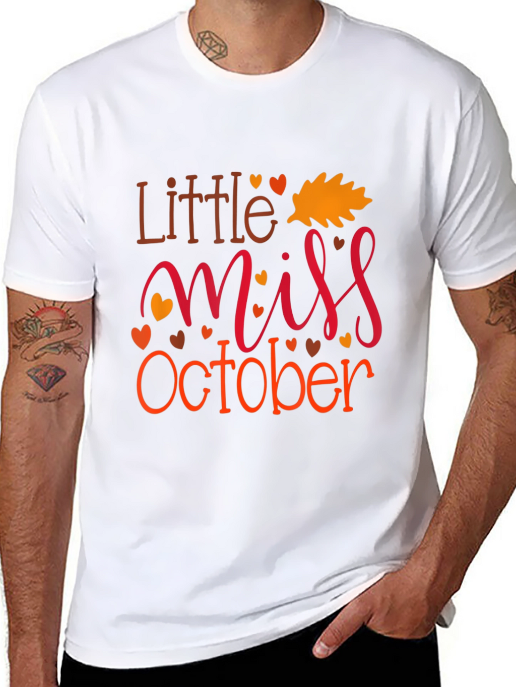 Little Miss October Graphic Tee