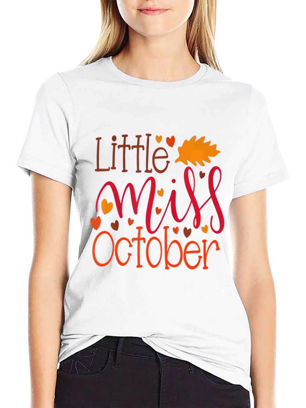 Little Miss October Graphic Tee