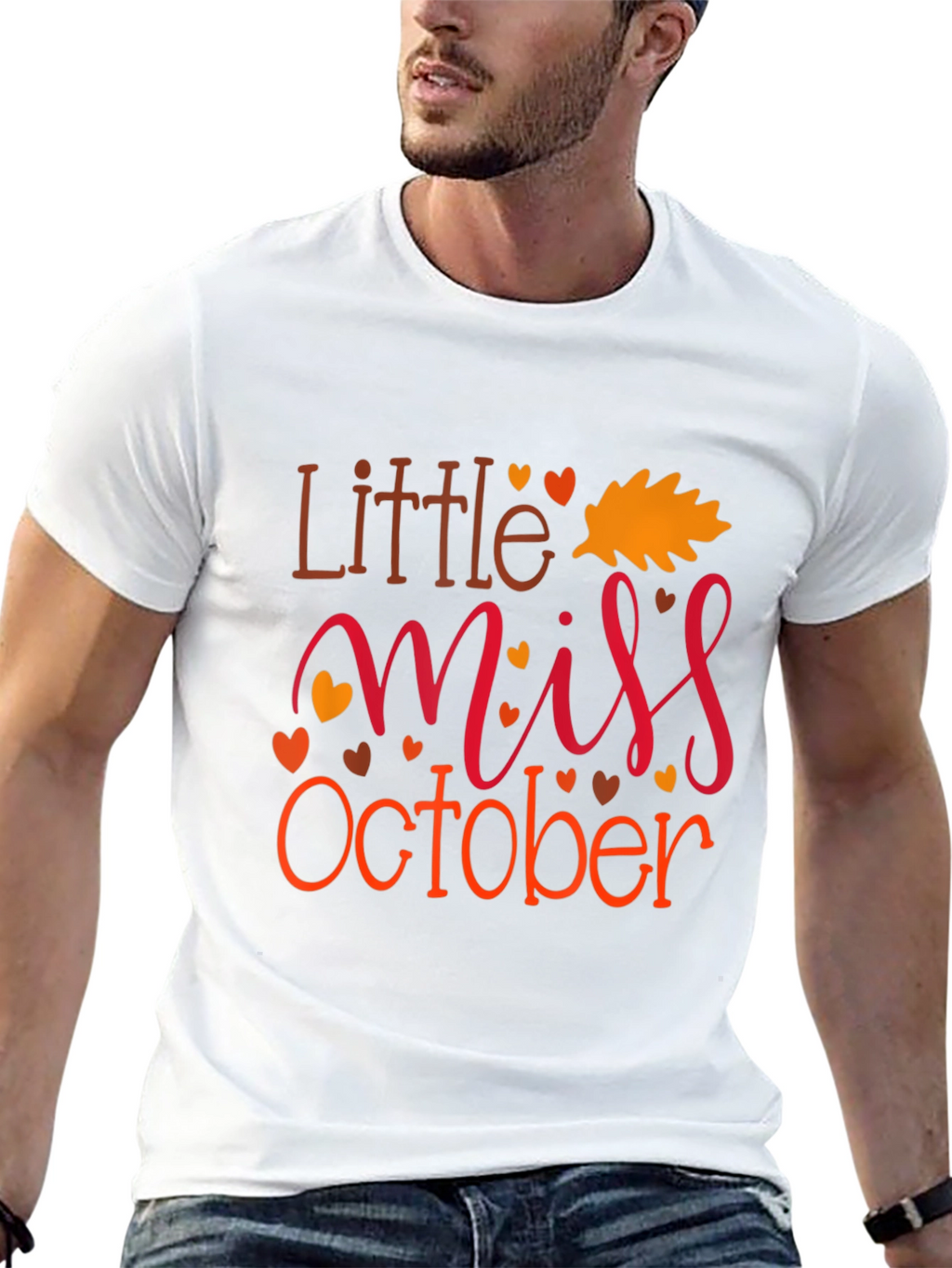 Little Miss October Graphic Tee
