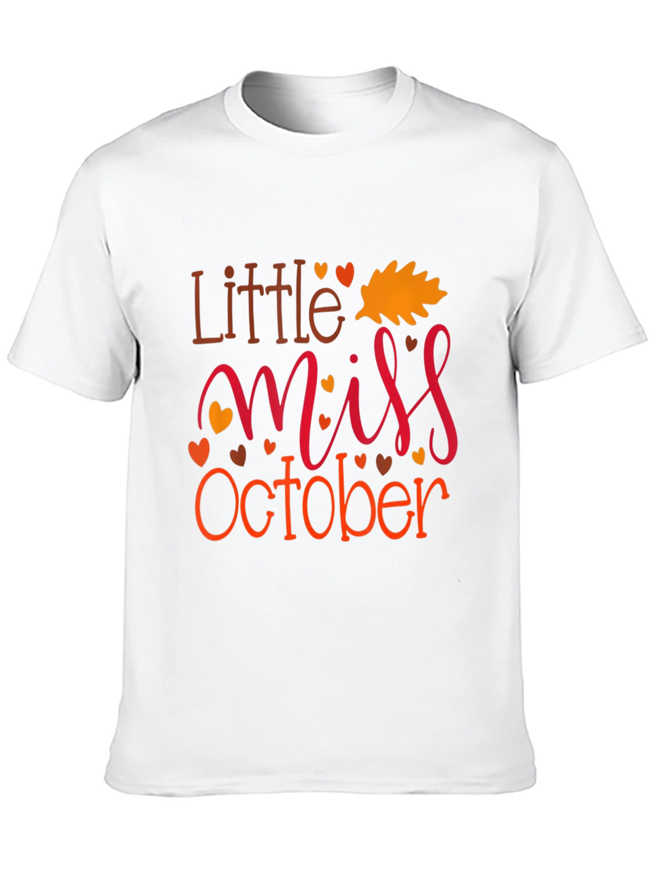 Little Miss October Graphic Tee