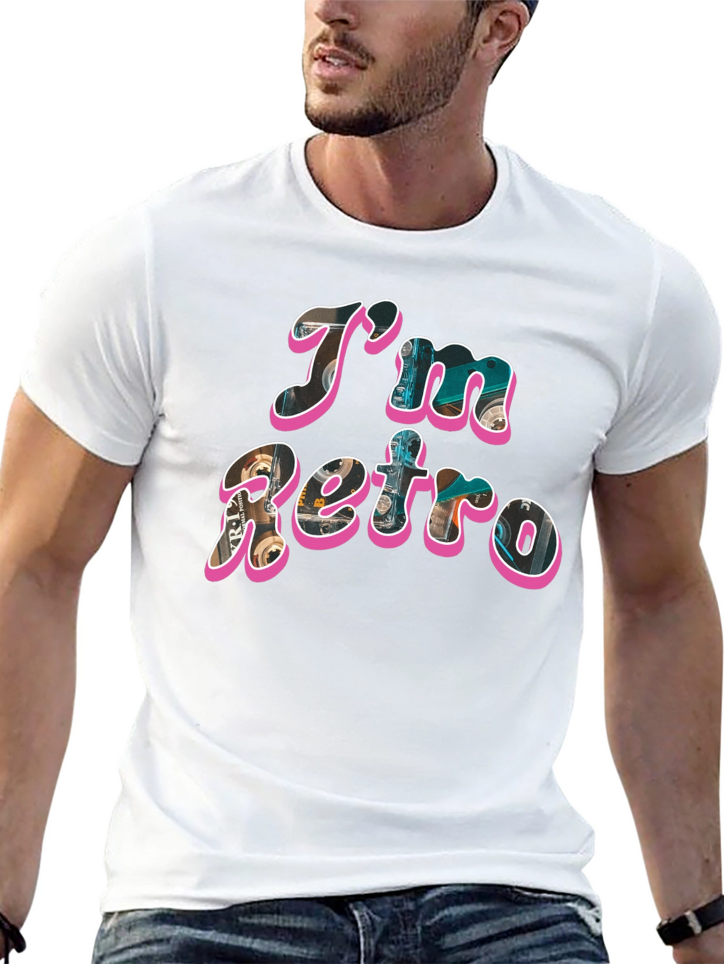 Retro Style Graphic T-Shirt