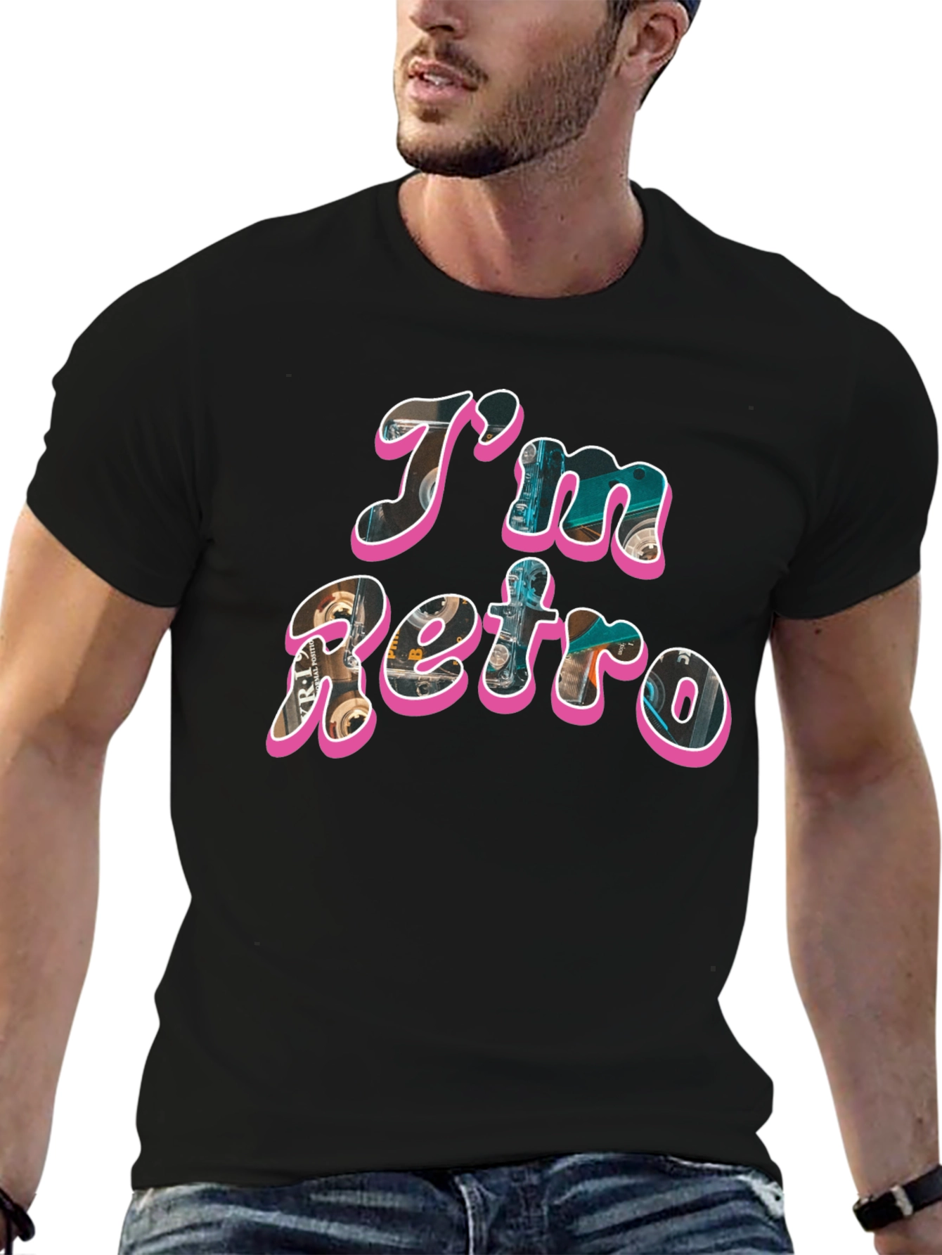 Retro Style Graphic T-Shirt