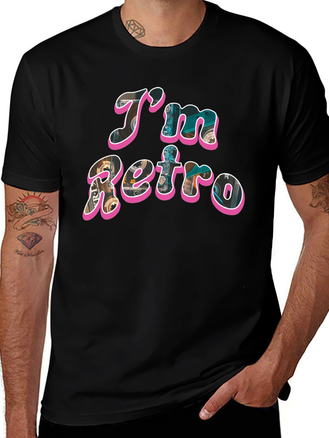 Retro Style Graphic T-Shirt