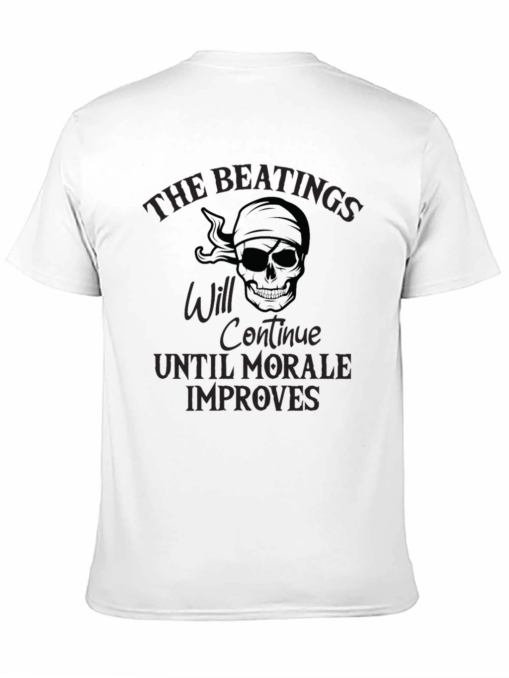 Beating Skull Humor T-Shirt
