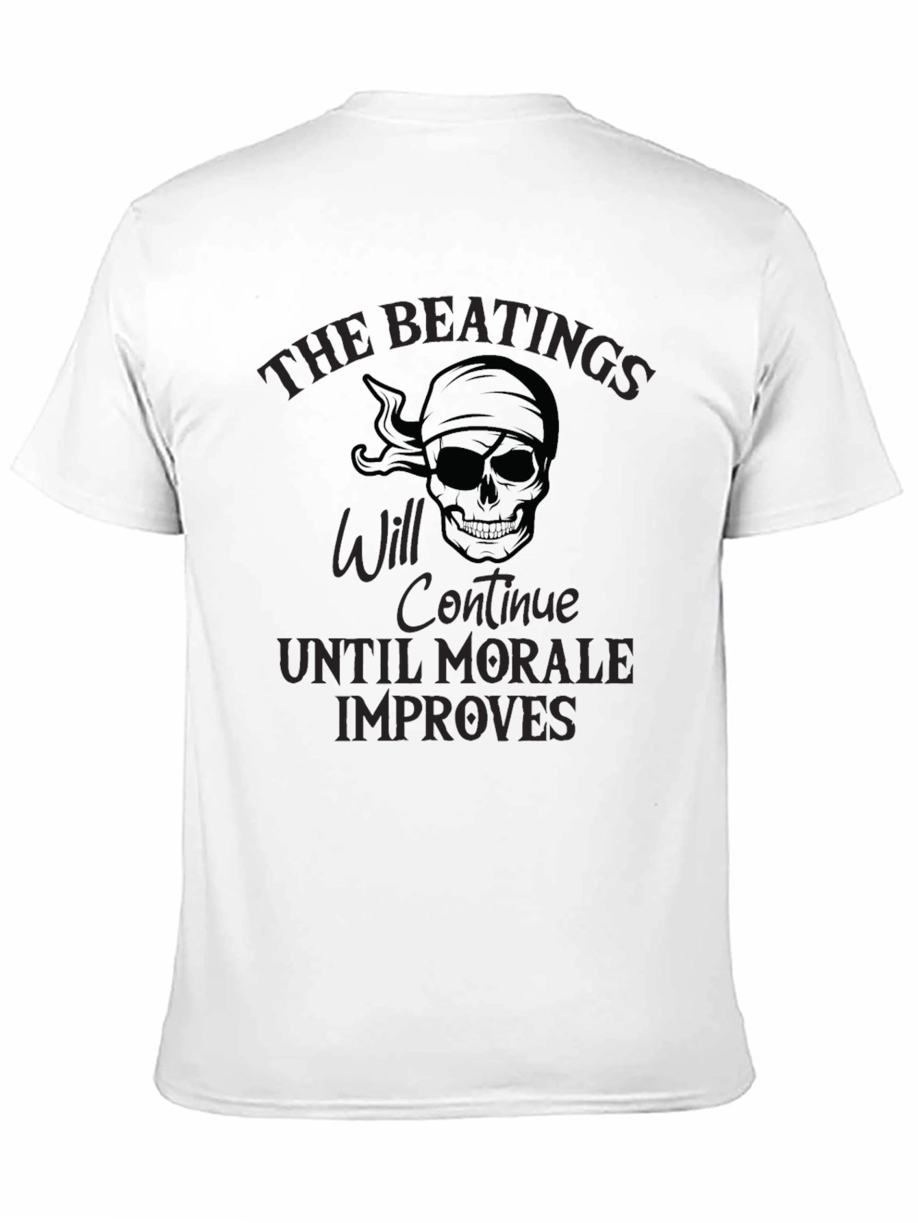 Beating Skull Humor T-Shirt